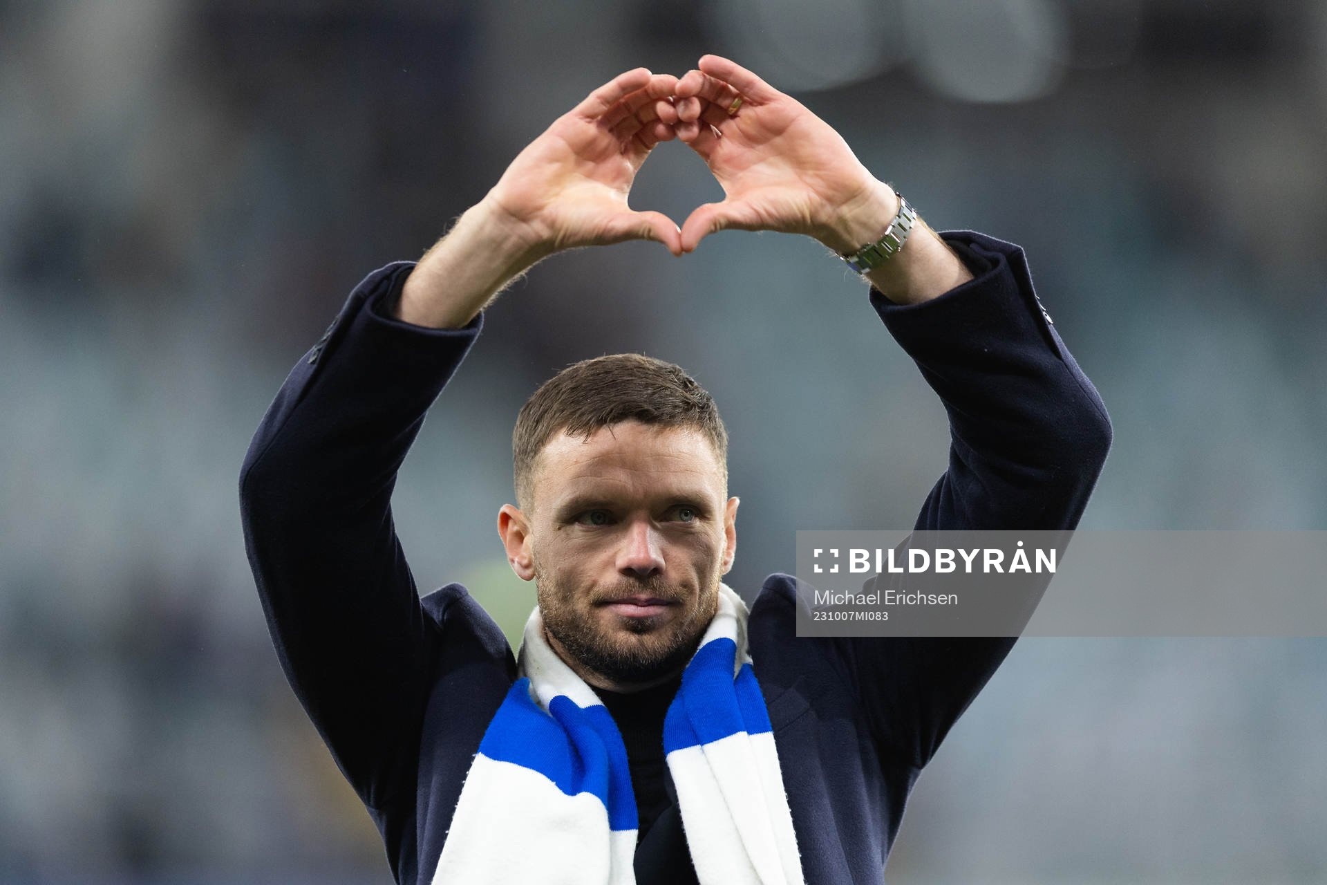 IFK Göteborgs Marcus Berg hyllas