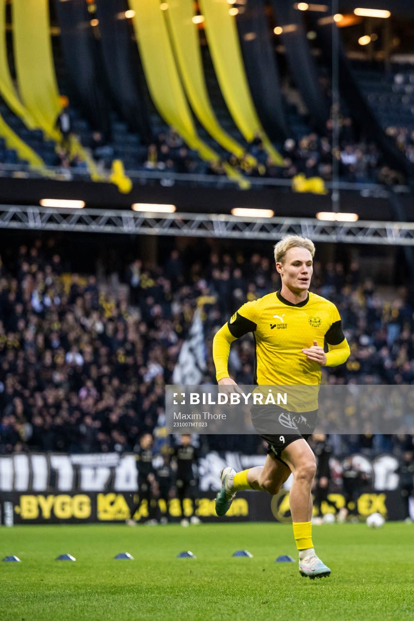 Mjällbys Max Fenger och Adam Ståhl