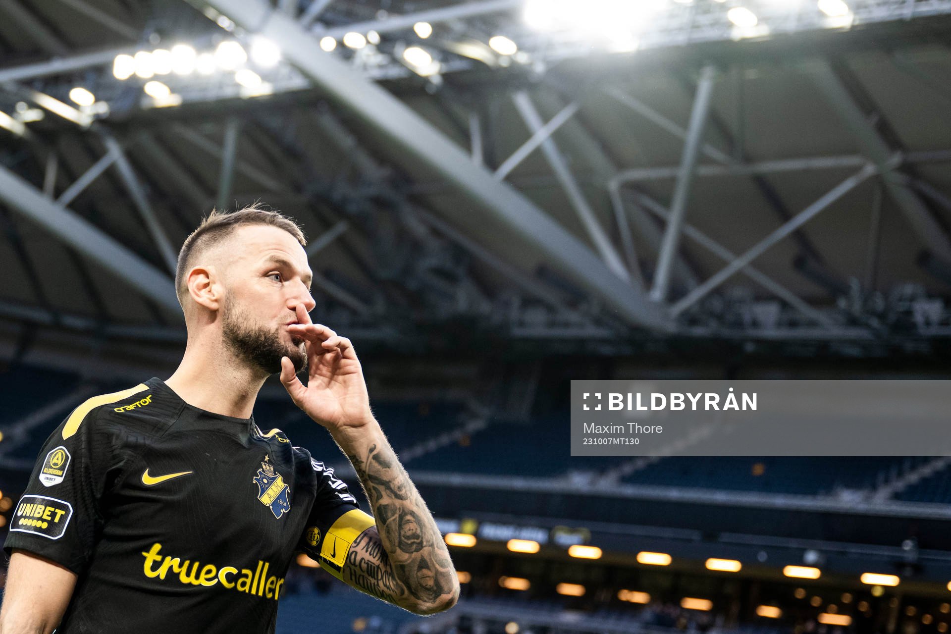 AIKs Alexander Milosevic jublar