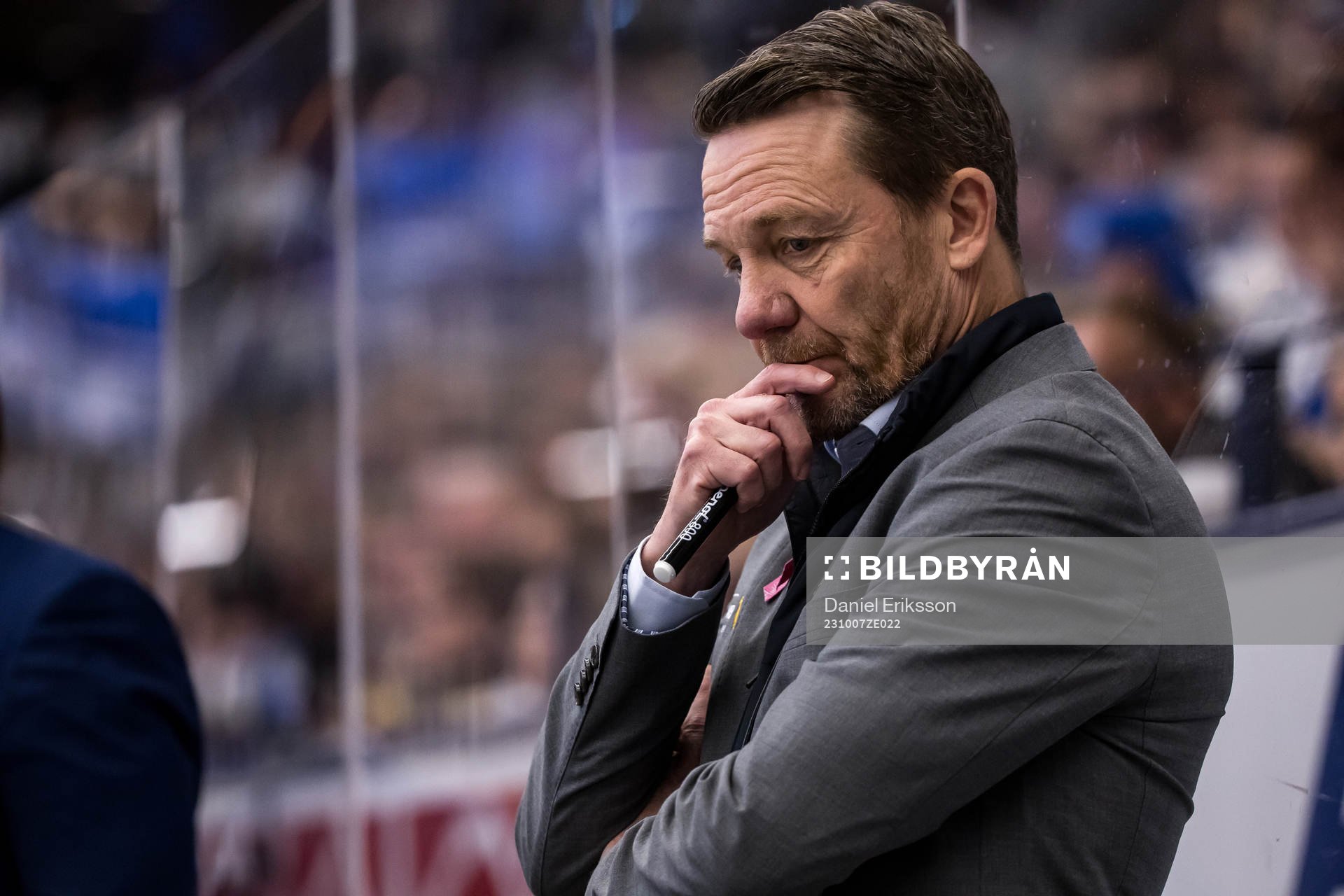 Leksands assisterande tränare Charles Berglund