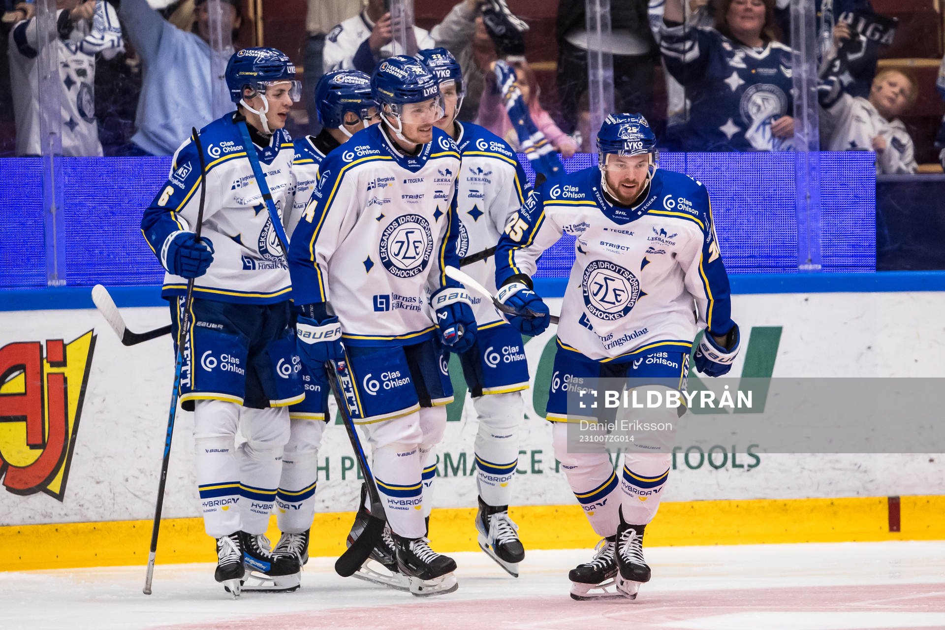 Leksands Lucas Elvenes jubel