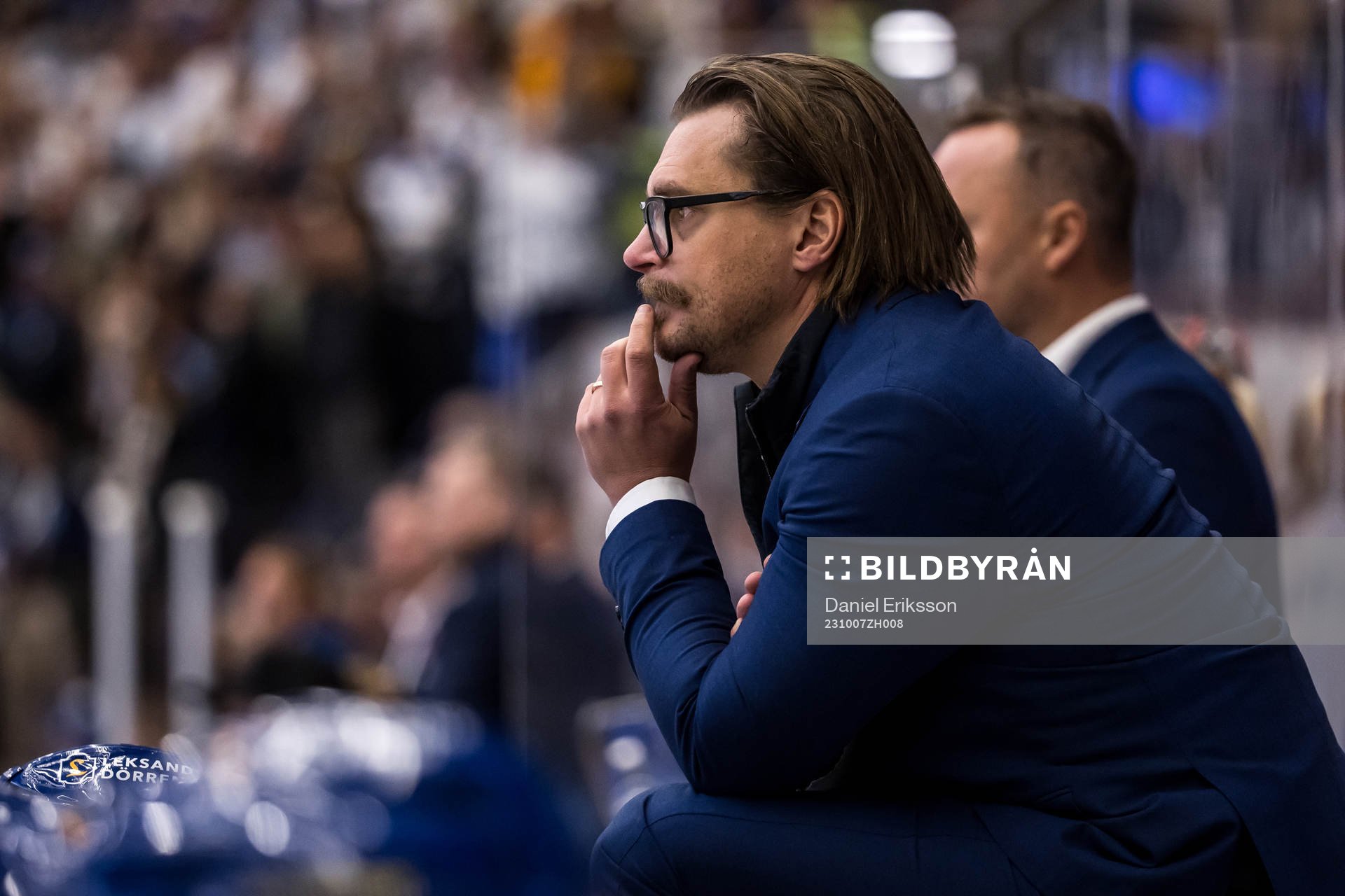 Leksands tränare Björn Hellkvist