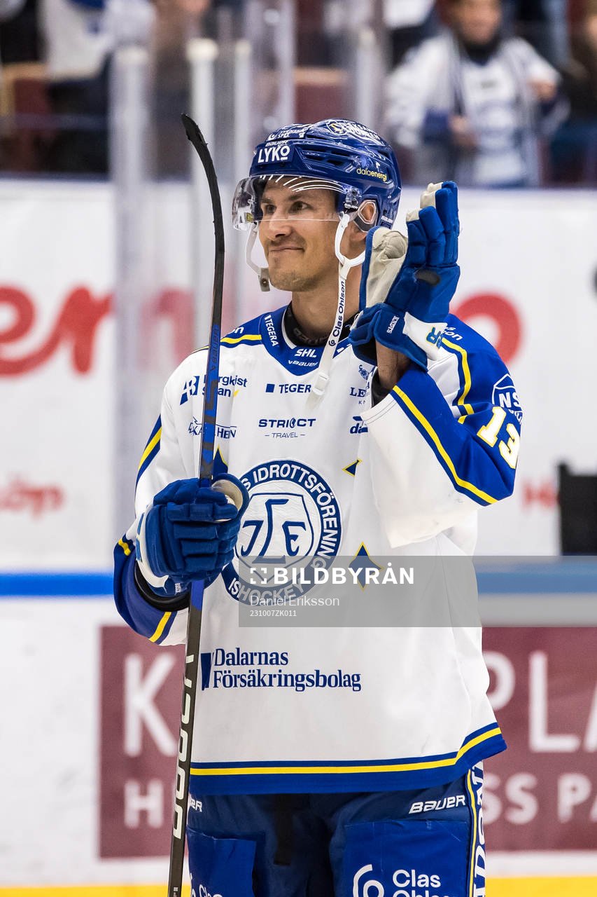Leksands Jon Knuts jublar