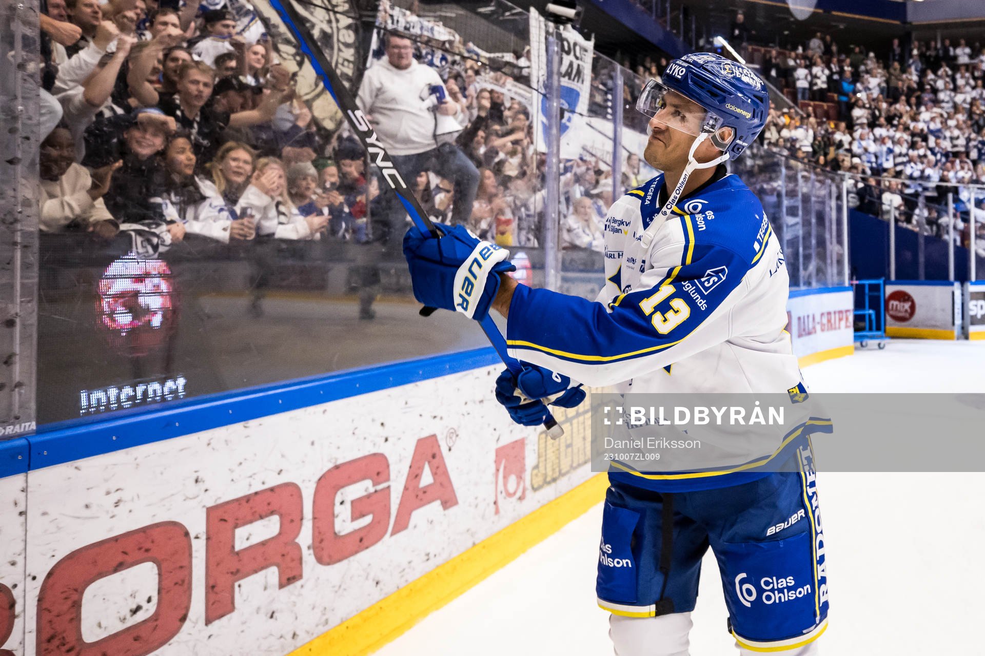 Leksands Jon Knuts jublar