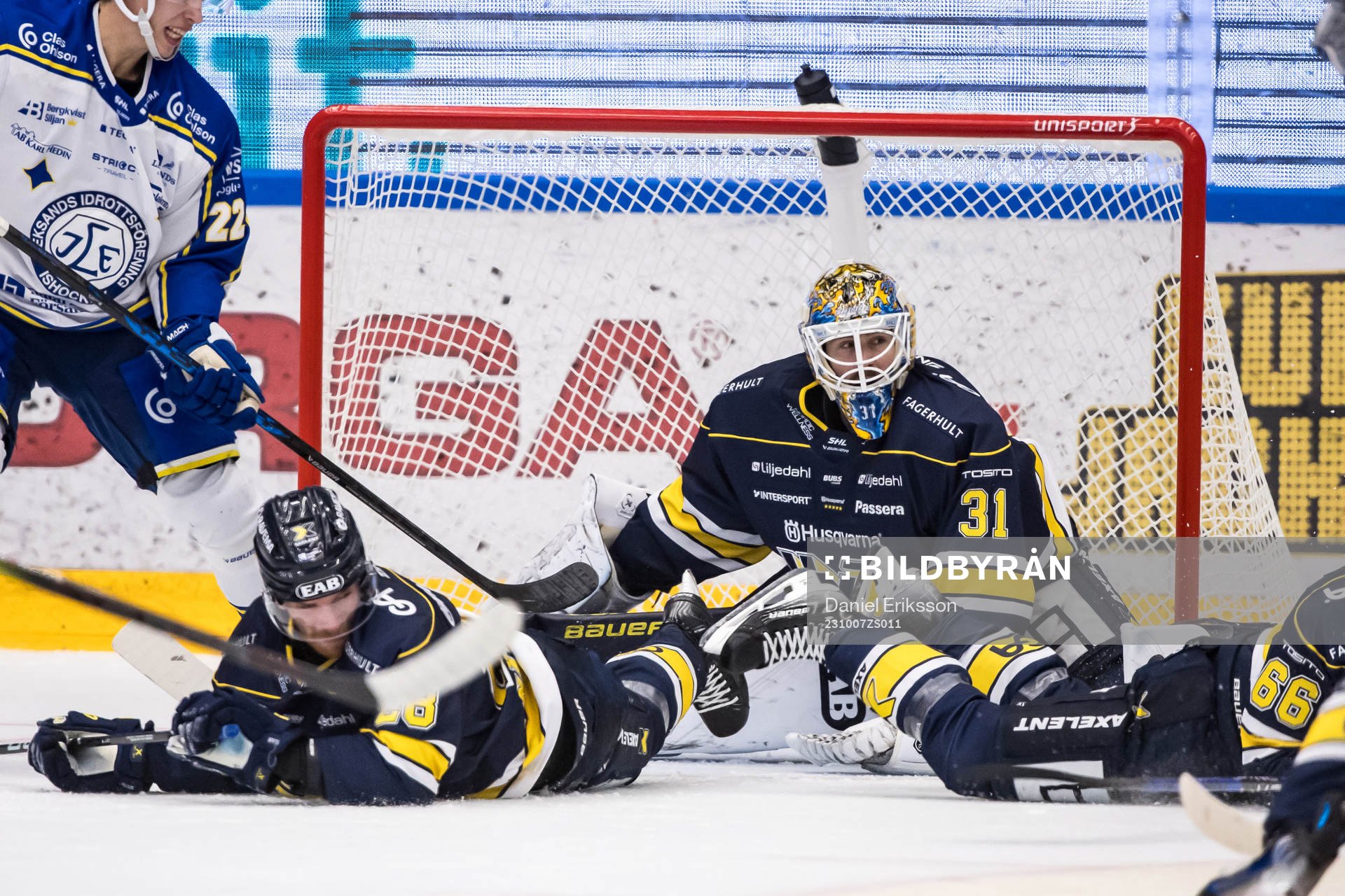 HV71s målvakt Joni Ortio