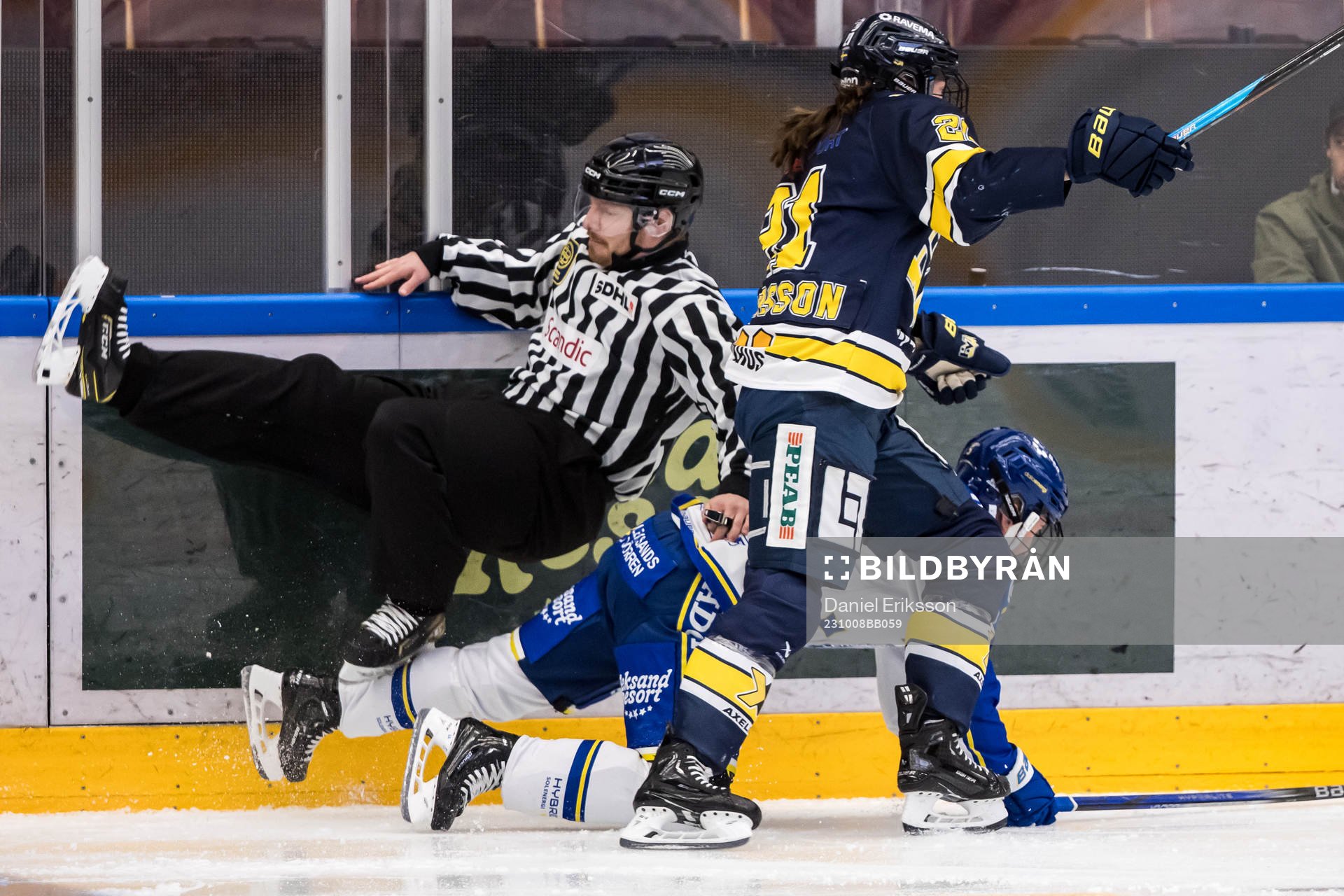 Linjedomare Axel Forsberg