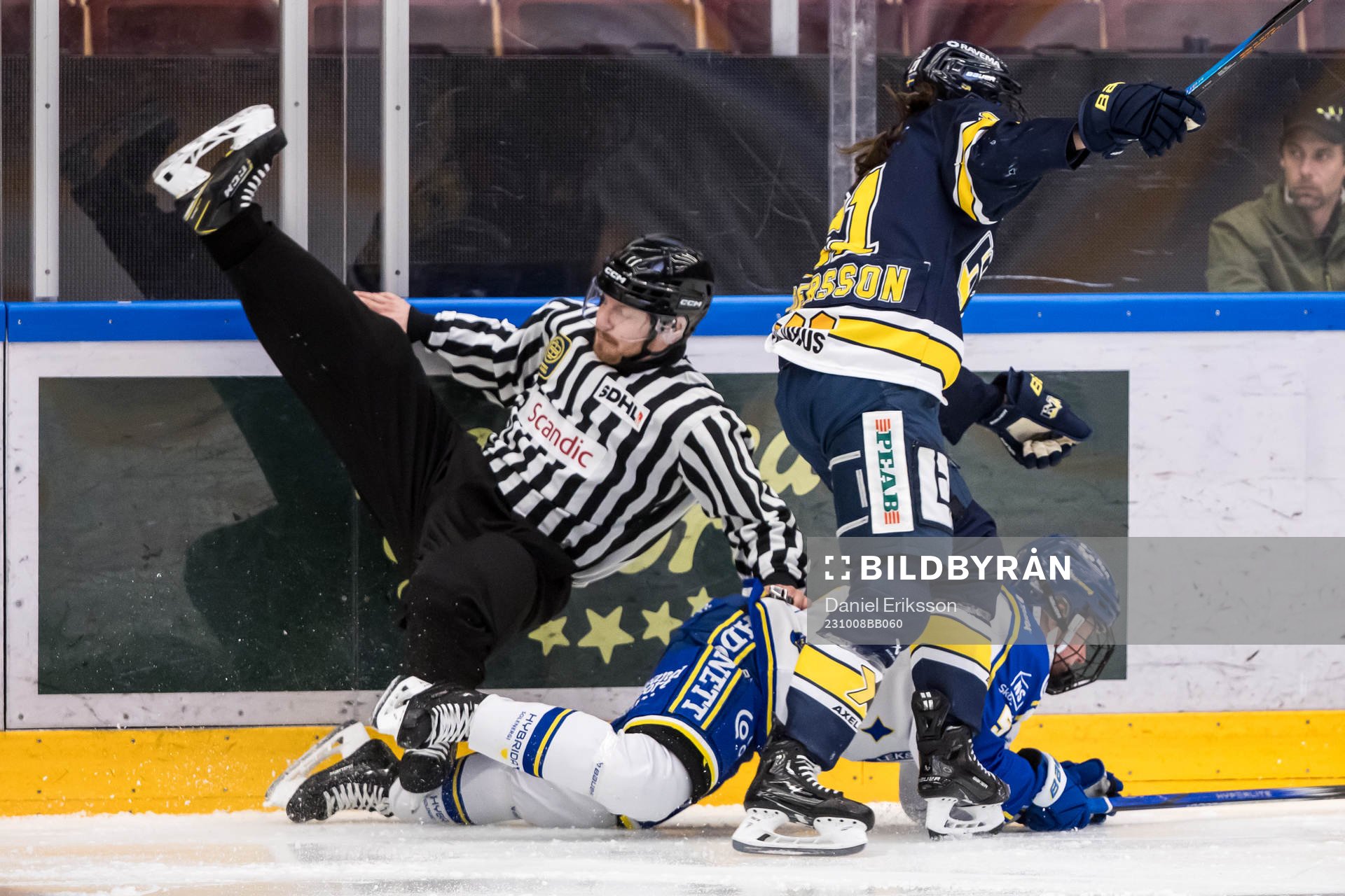 Linjedomare Axel Forsberg