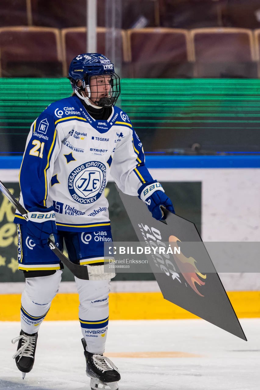 Leksands Emilie Kruse Johansen jublar