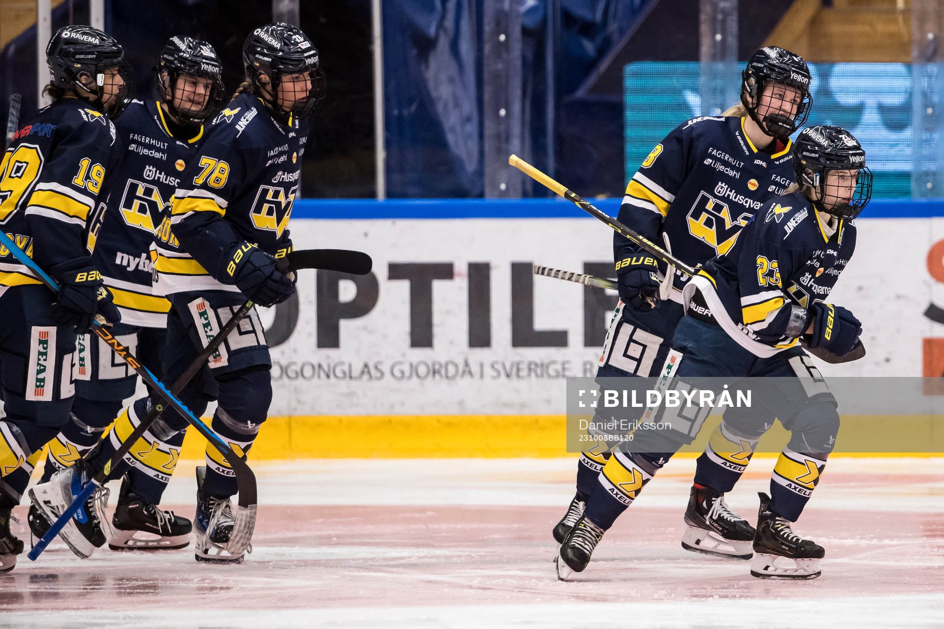 HV71s Sanni Hakala jubel