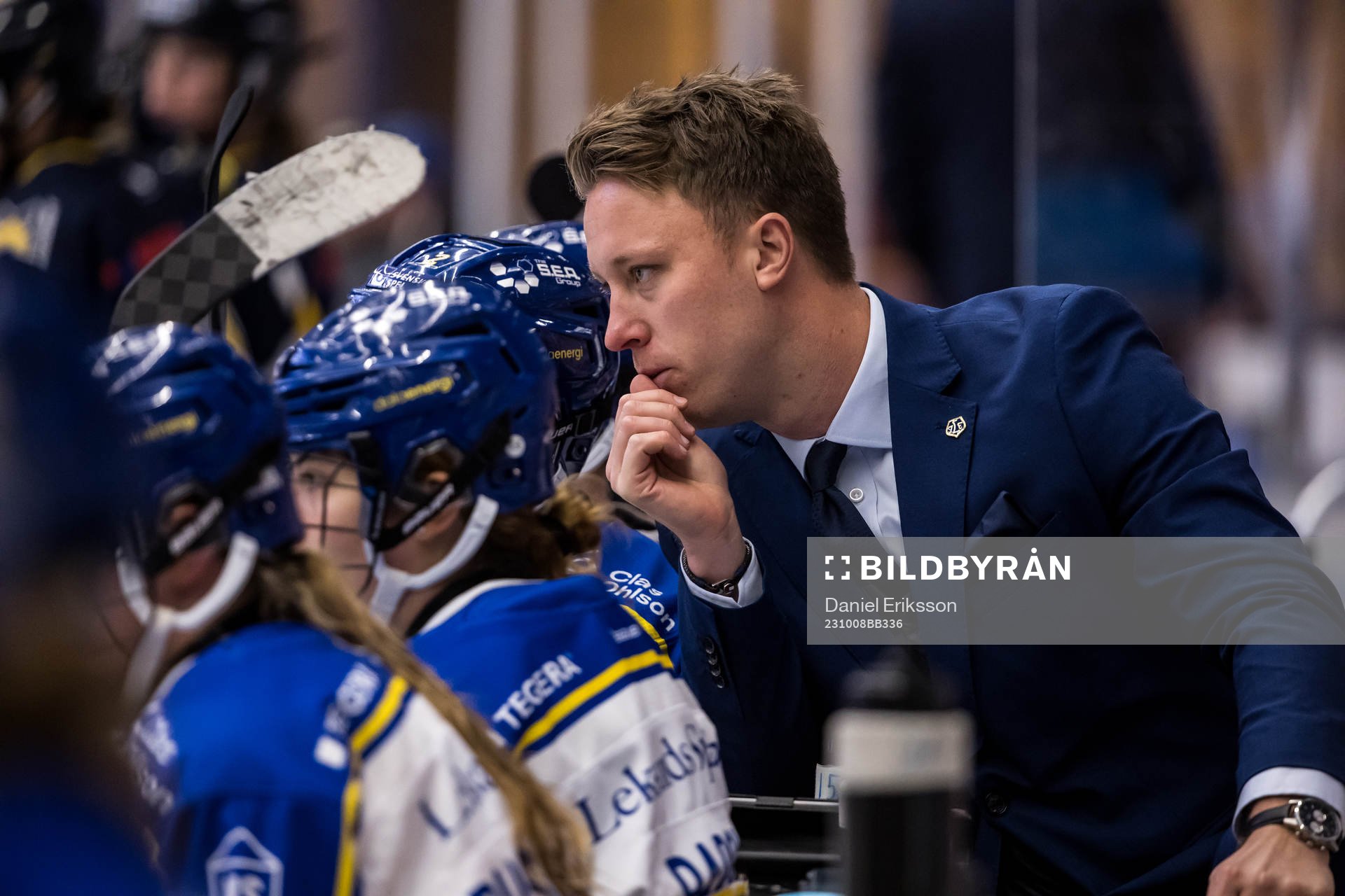 Leksands assisterande tränare Joakim Engström