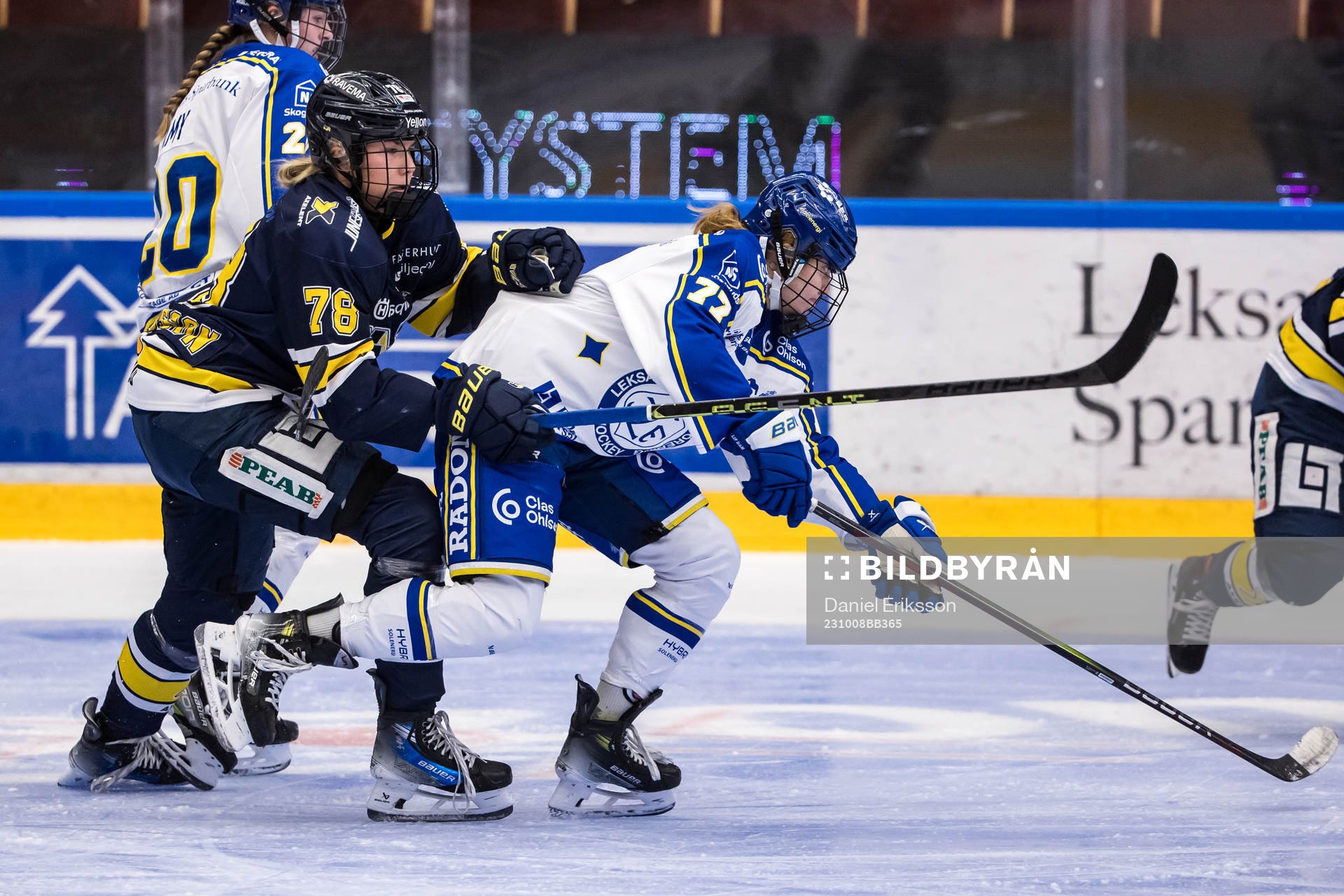 HV71s Elin Svensson och Leksands Tereza Radova