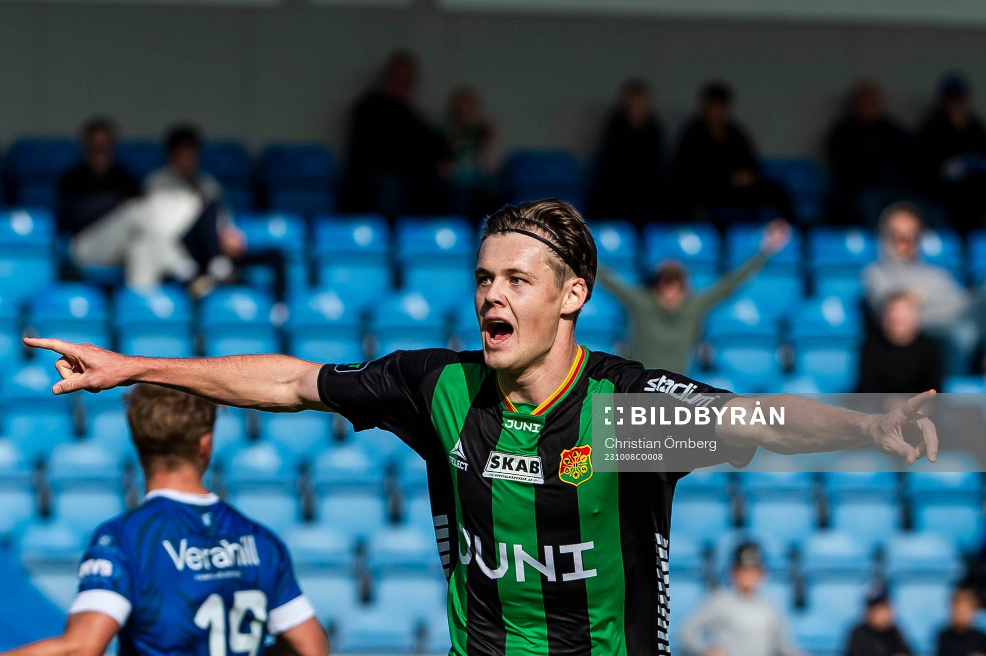 GAISs Axel Henriksson jublar