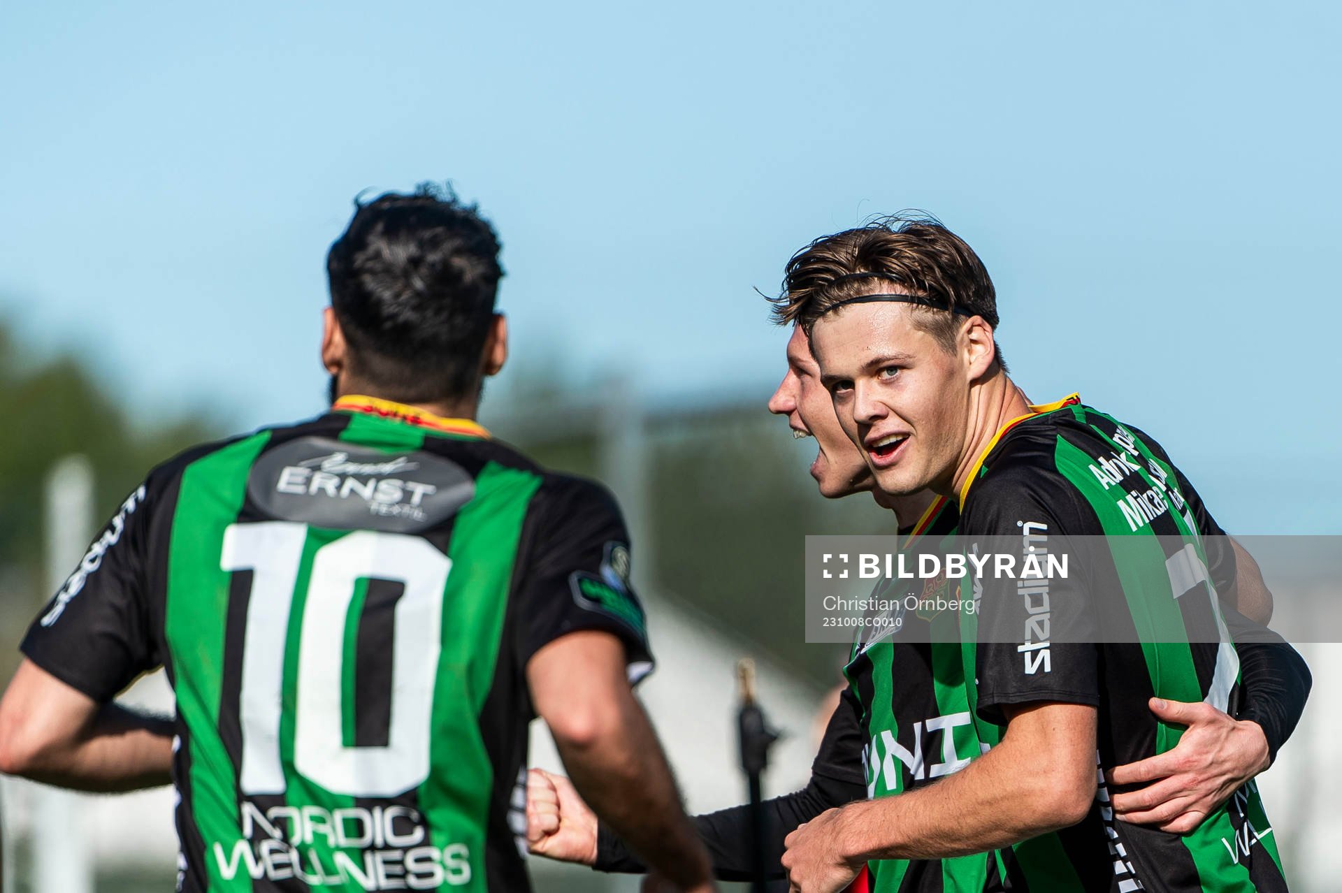 GAISs Axel Henriksson jublar