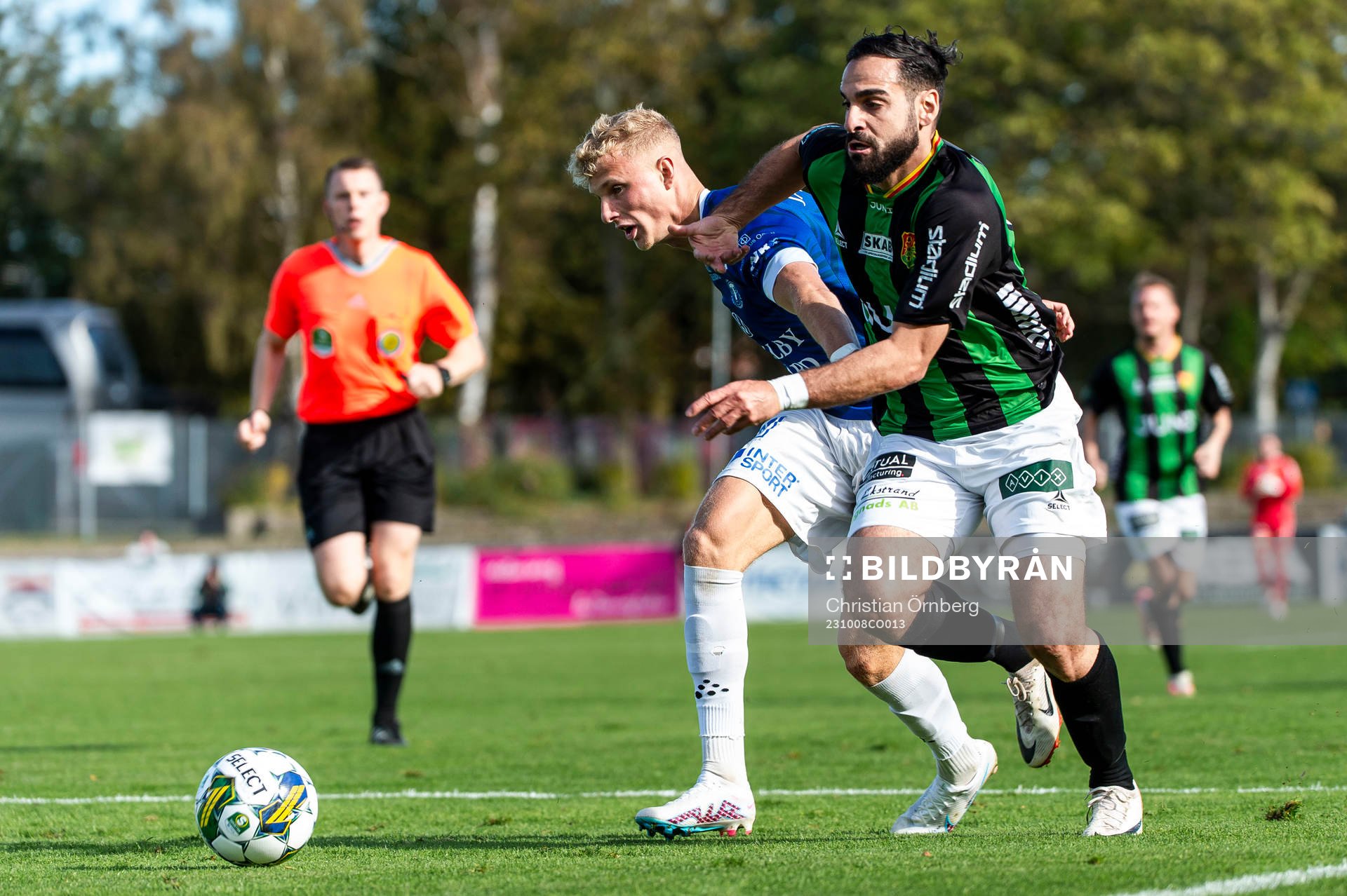 Trelleborgs Liam Olausson och GAIS Mervan Celik