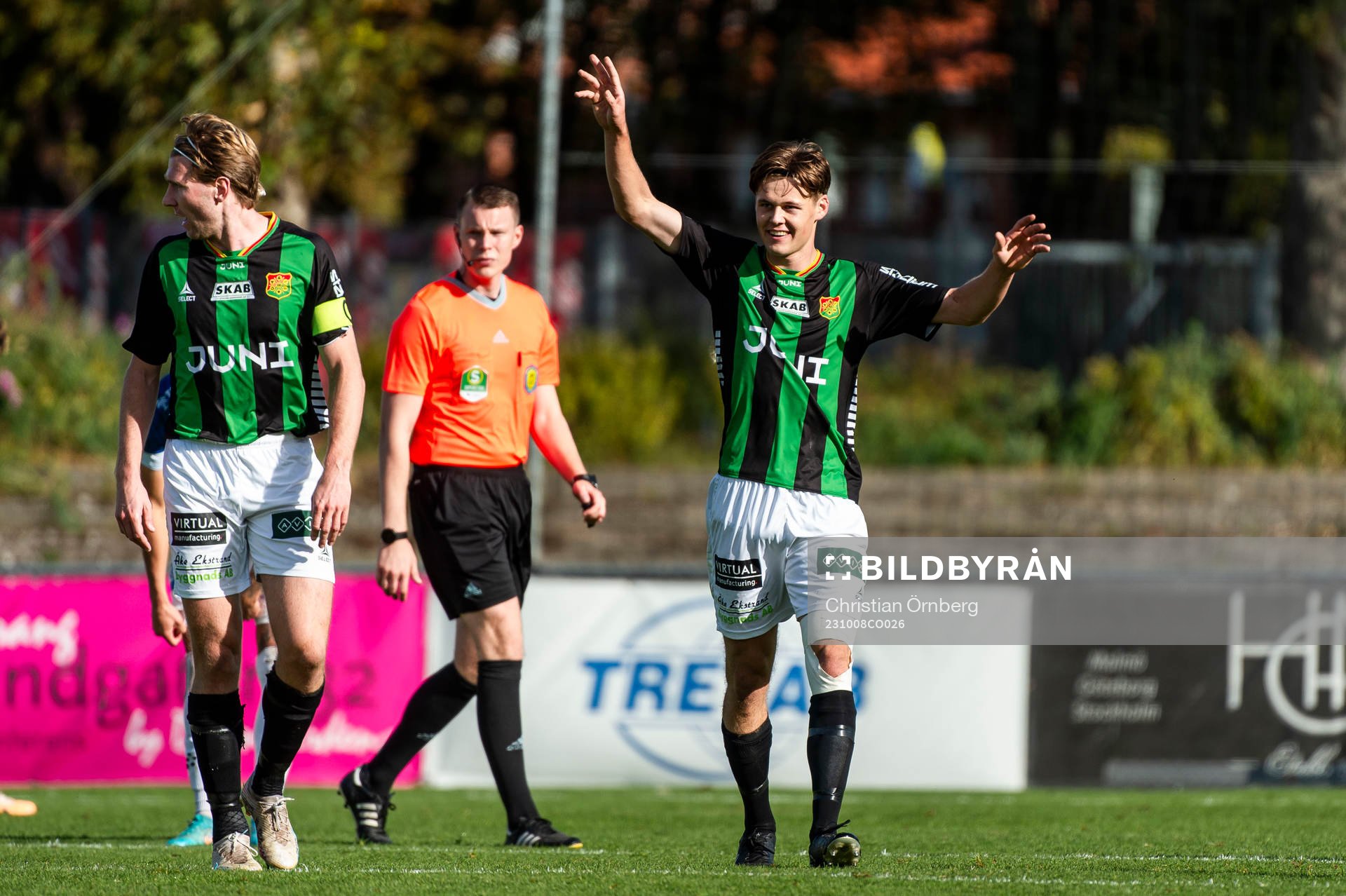 GAIS Axel Henriksson jublar