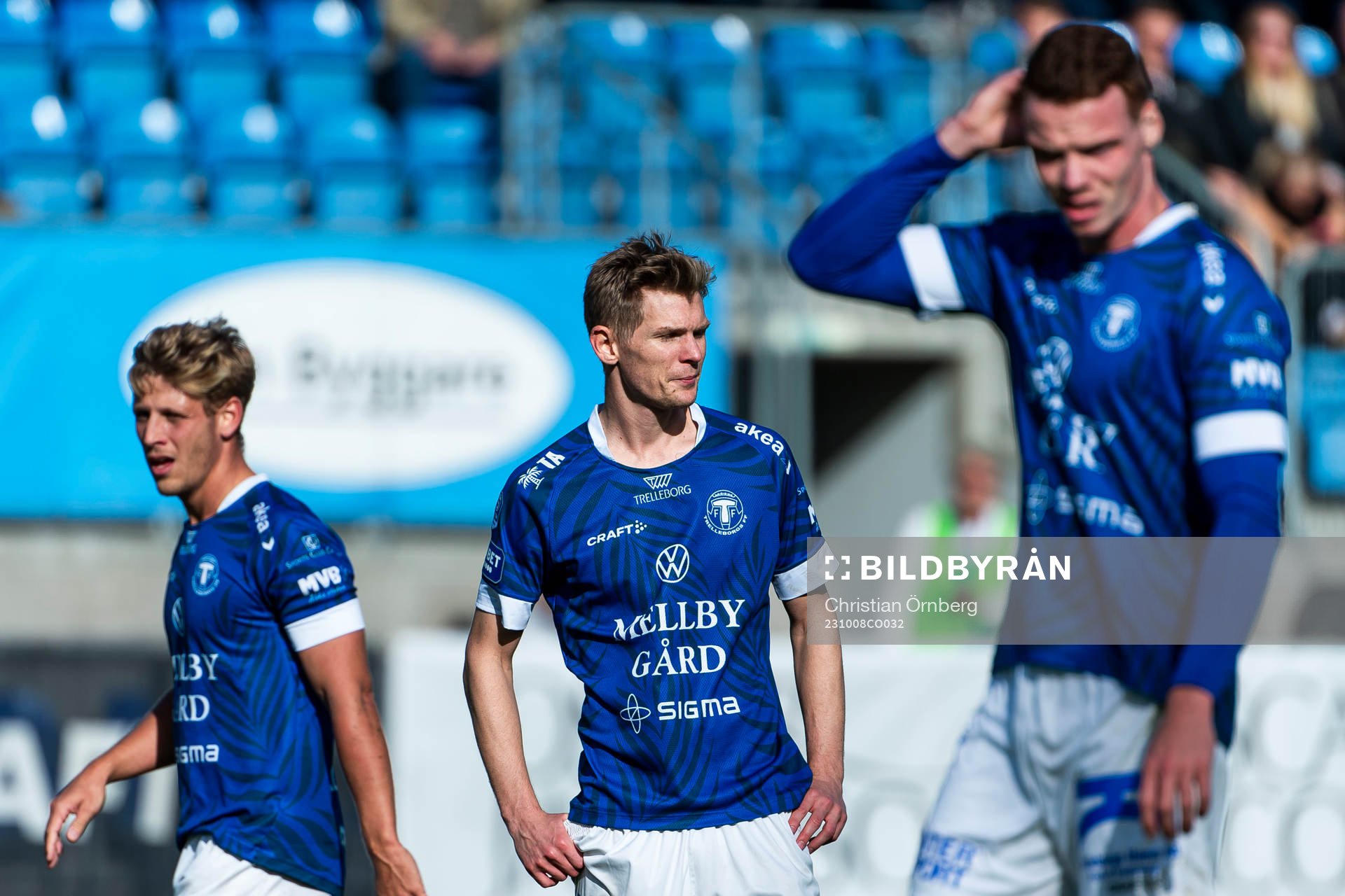 Trelleborgs Fritiof Björken deppar