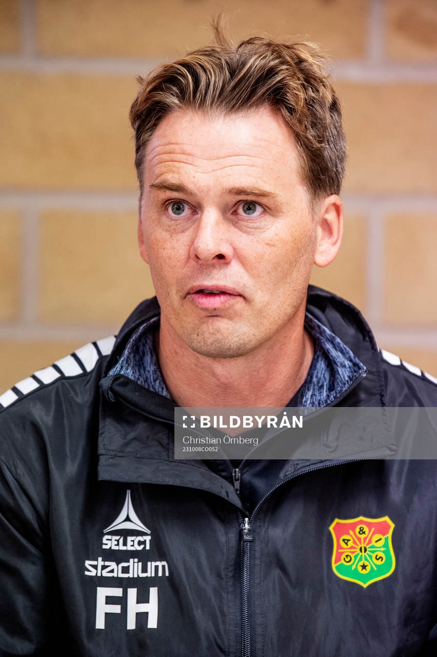 GAIS tränare Fredrik Holmberg