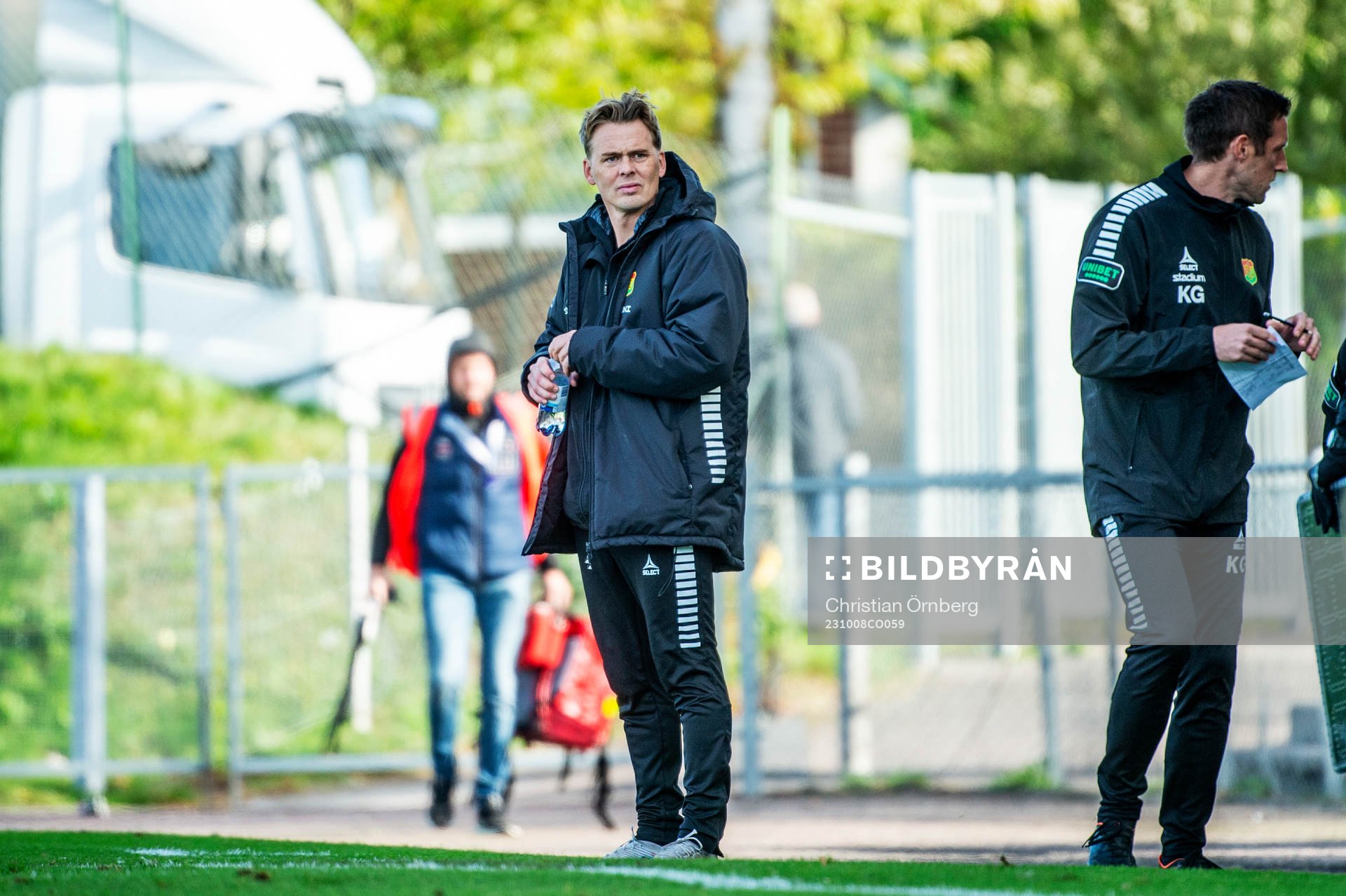 GAIS tränare Fredrik Holmberg