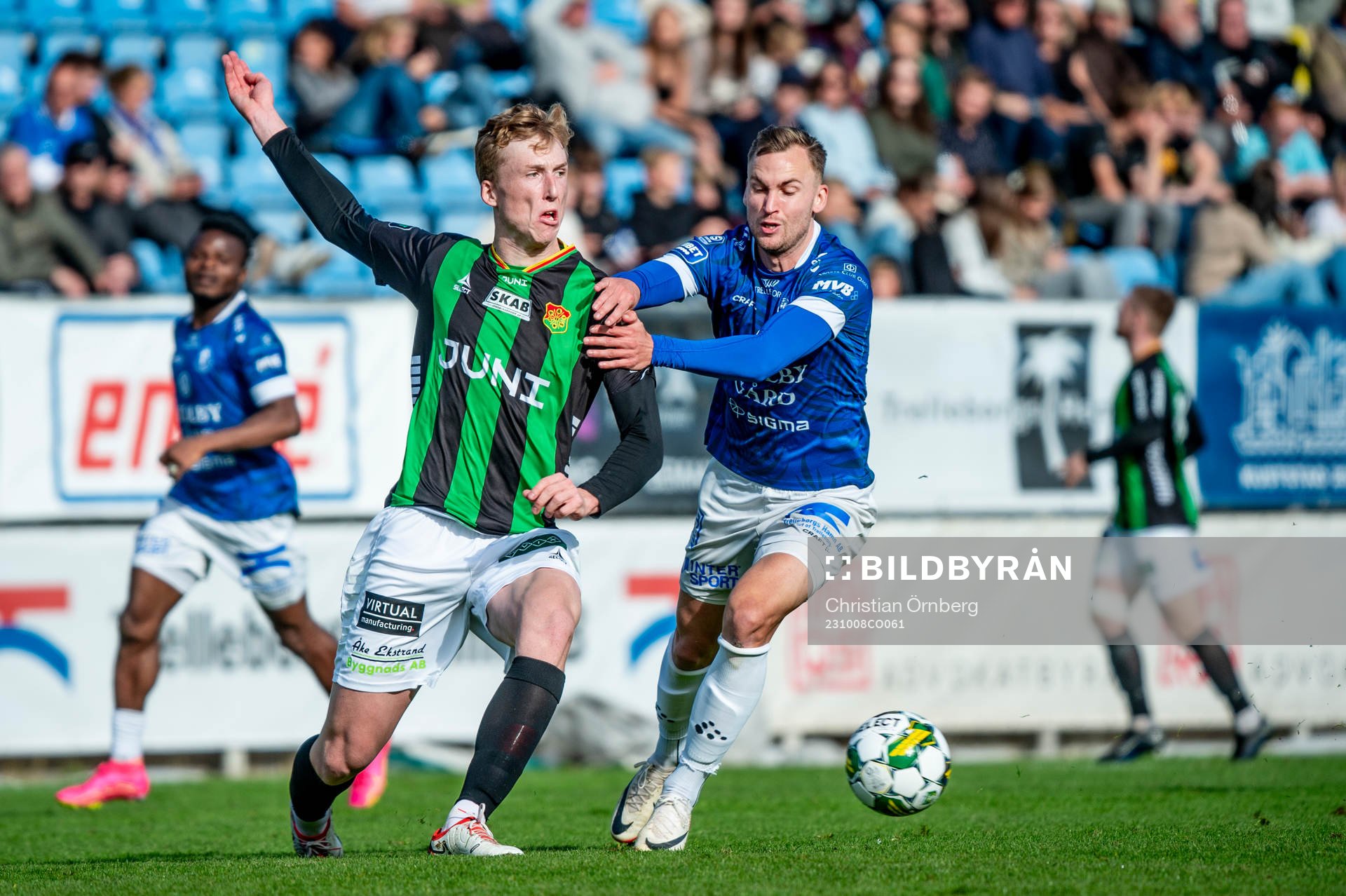 GAISs Filip Beckman och Trelleborgs Filip Bohman