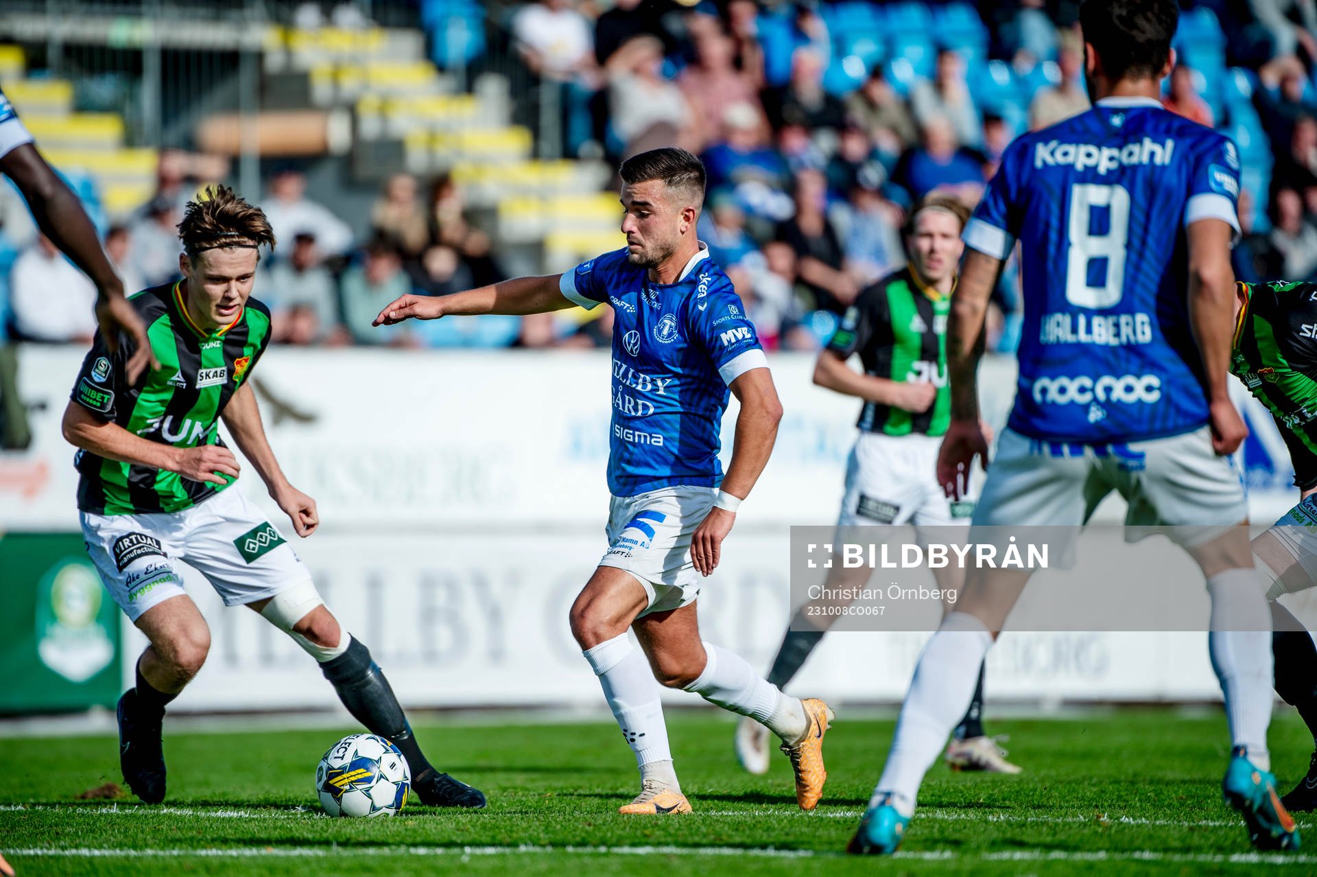 Trelleborgs Haris Brkic mot GAISs Axel Henriksson