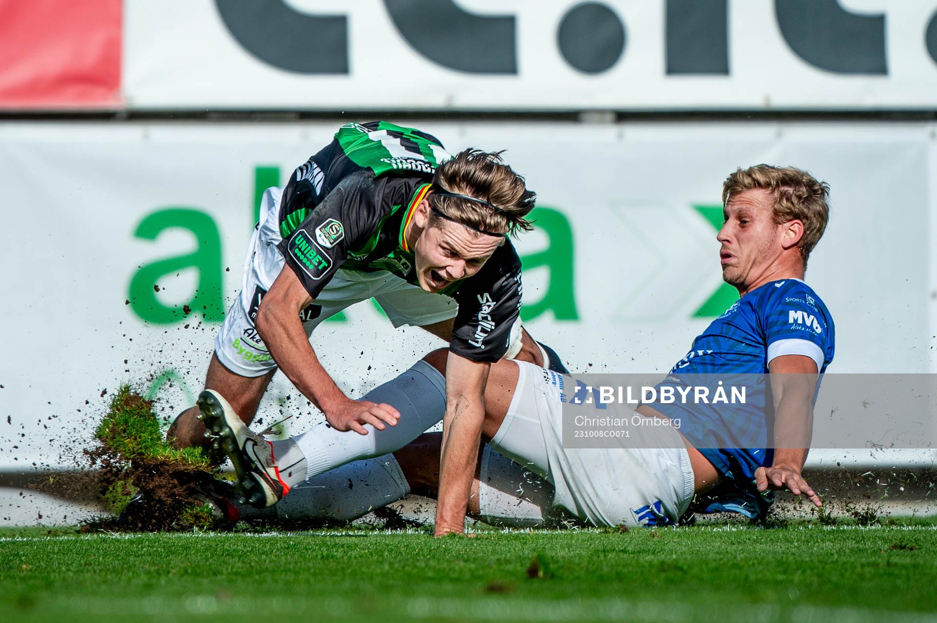 GAISs Axel Henriksson mot Trelleborgs Tobias Karlsson