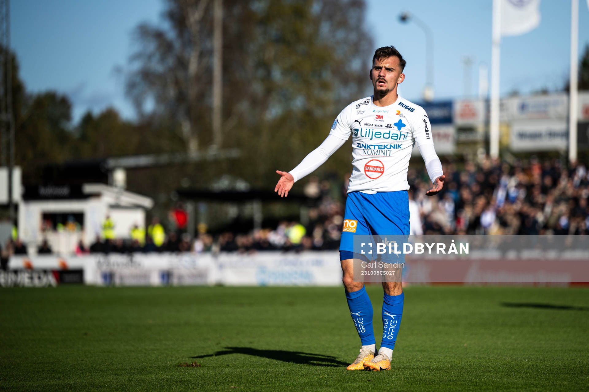 Värnamos Ajdin Zeljkovic reagerar