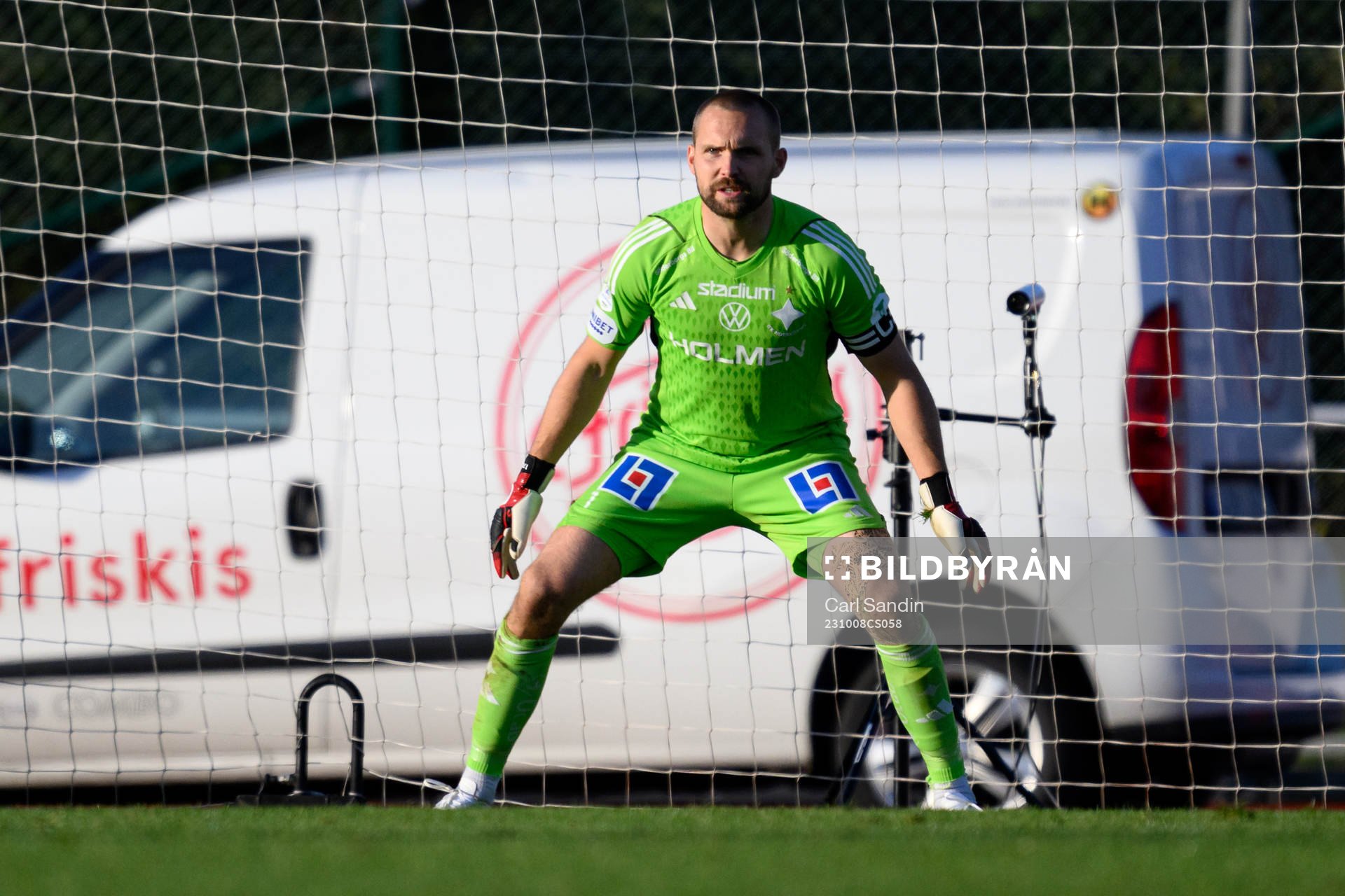 IFK Norrköpings målvakt Oscar Jansson