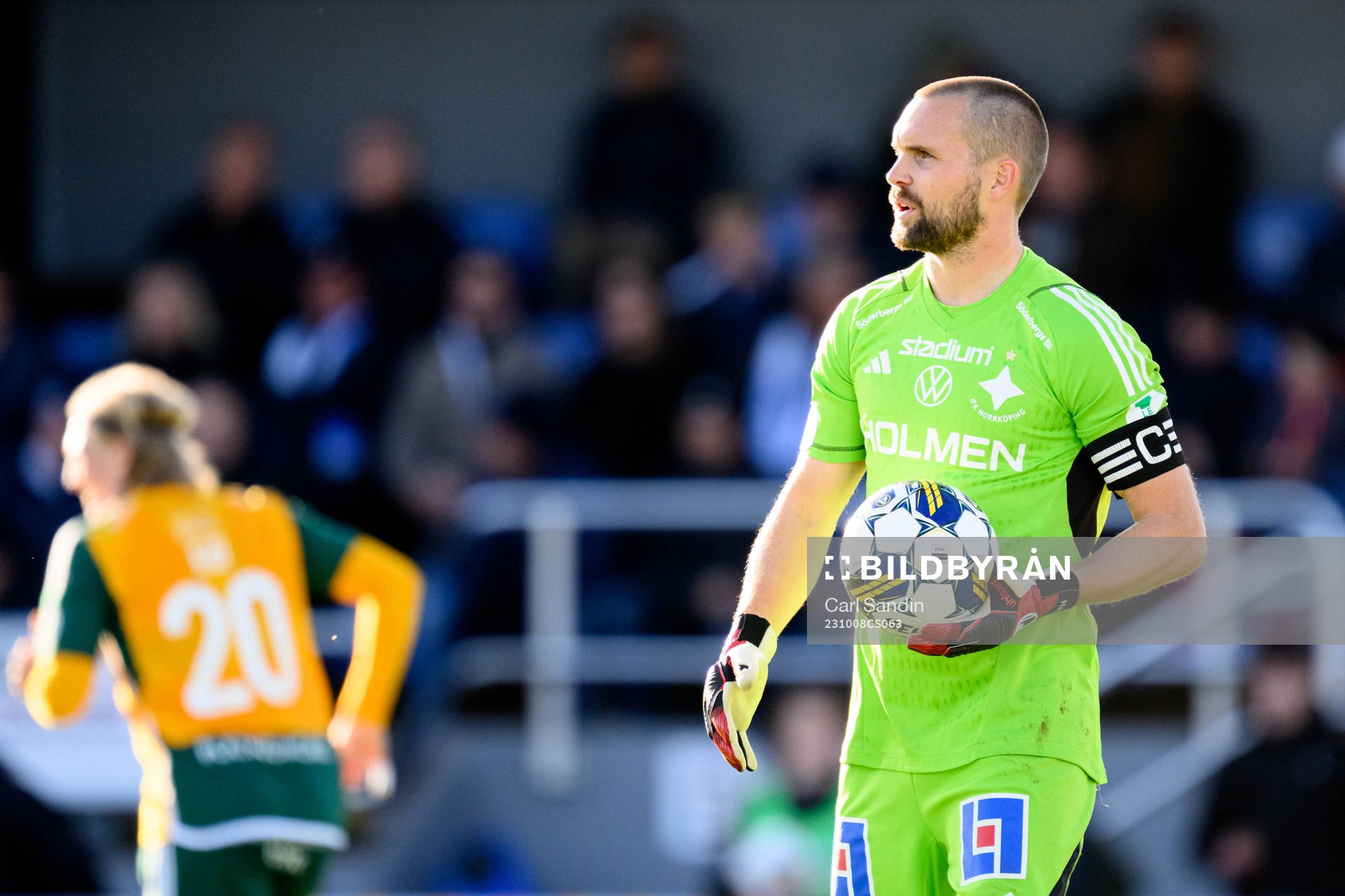 IFK Norrköpings målvakt Oscar Jansson
