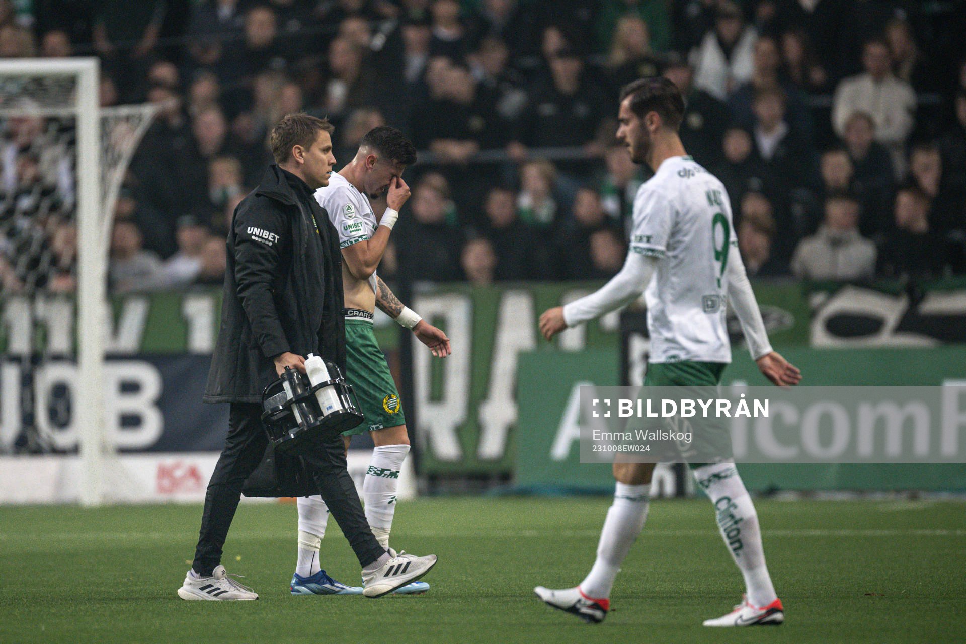Hammarbys Viktor Djukanovic deppar