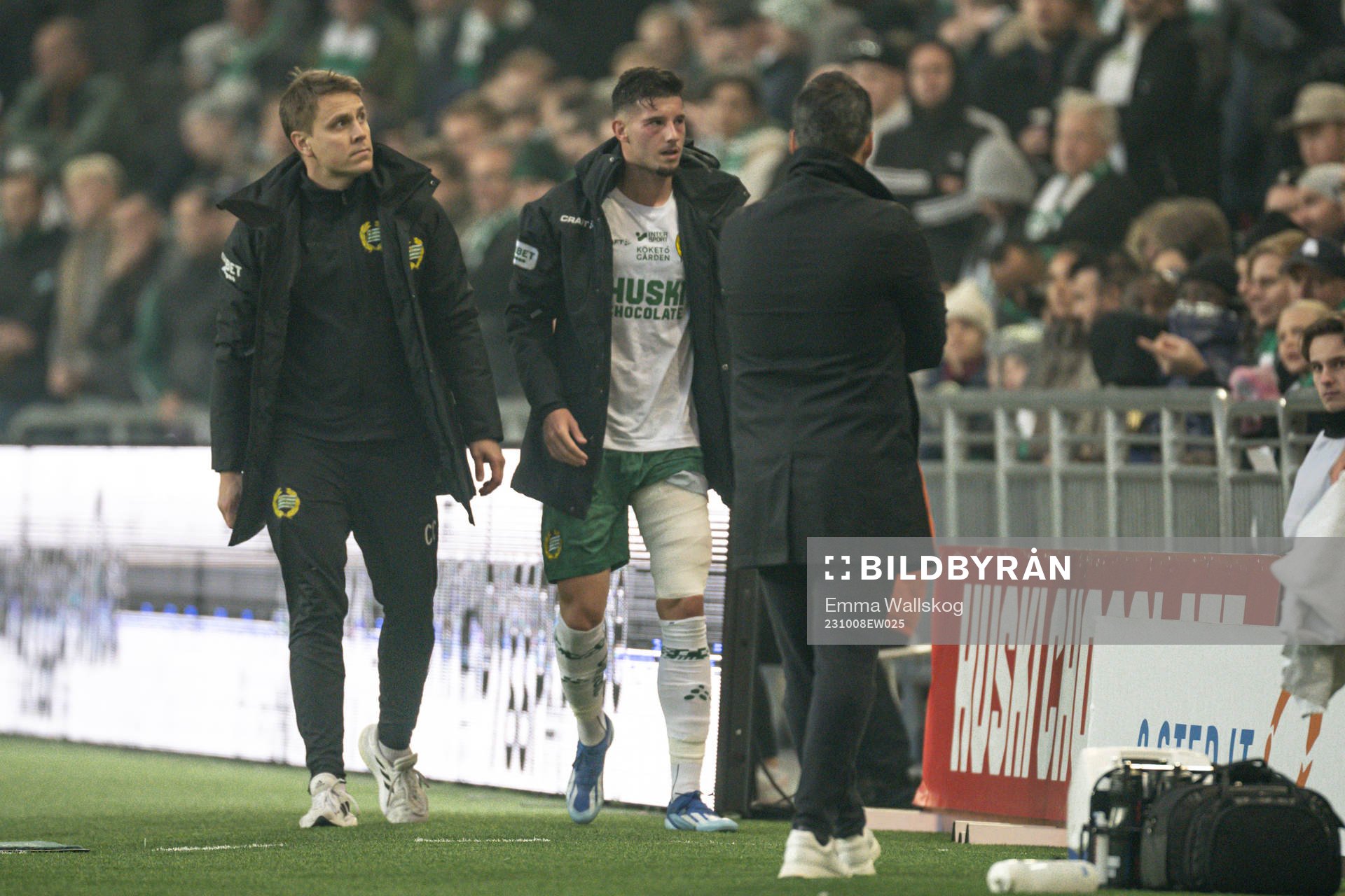 Hammarbys Viktor Djukanovic deppar