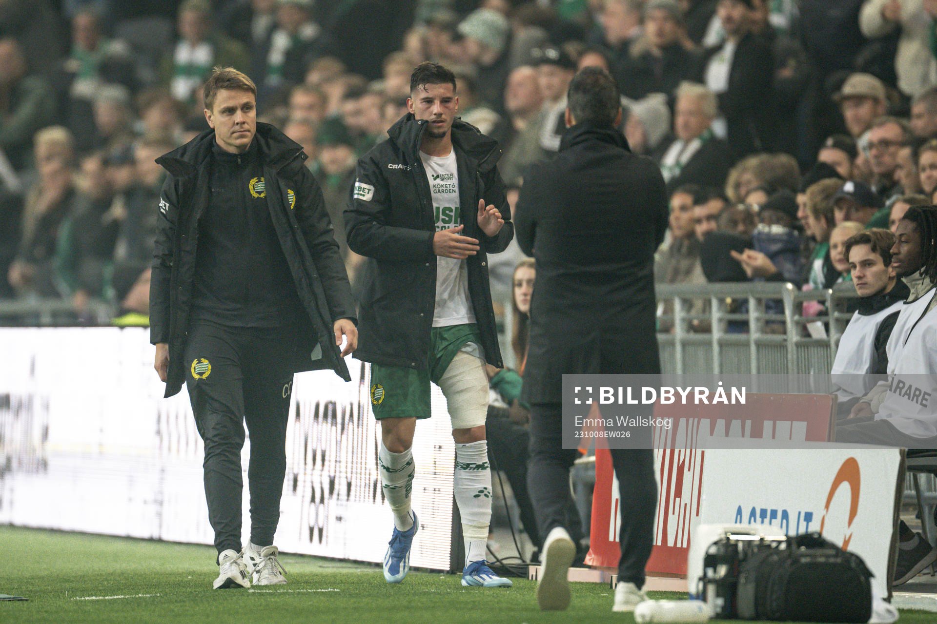 Hammarbys Viktor Djukanovic deppar