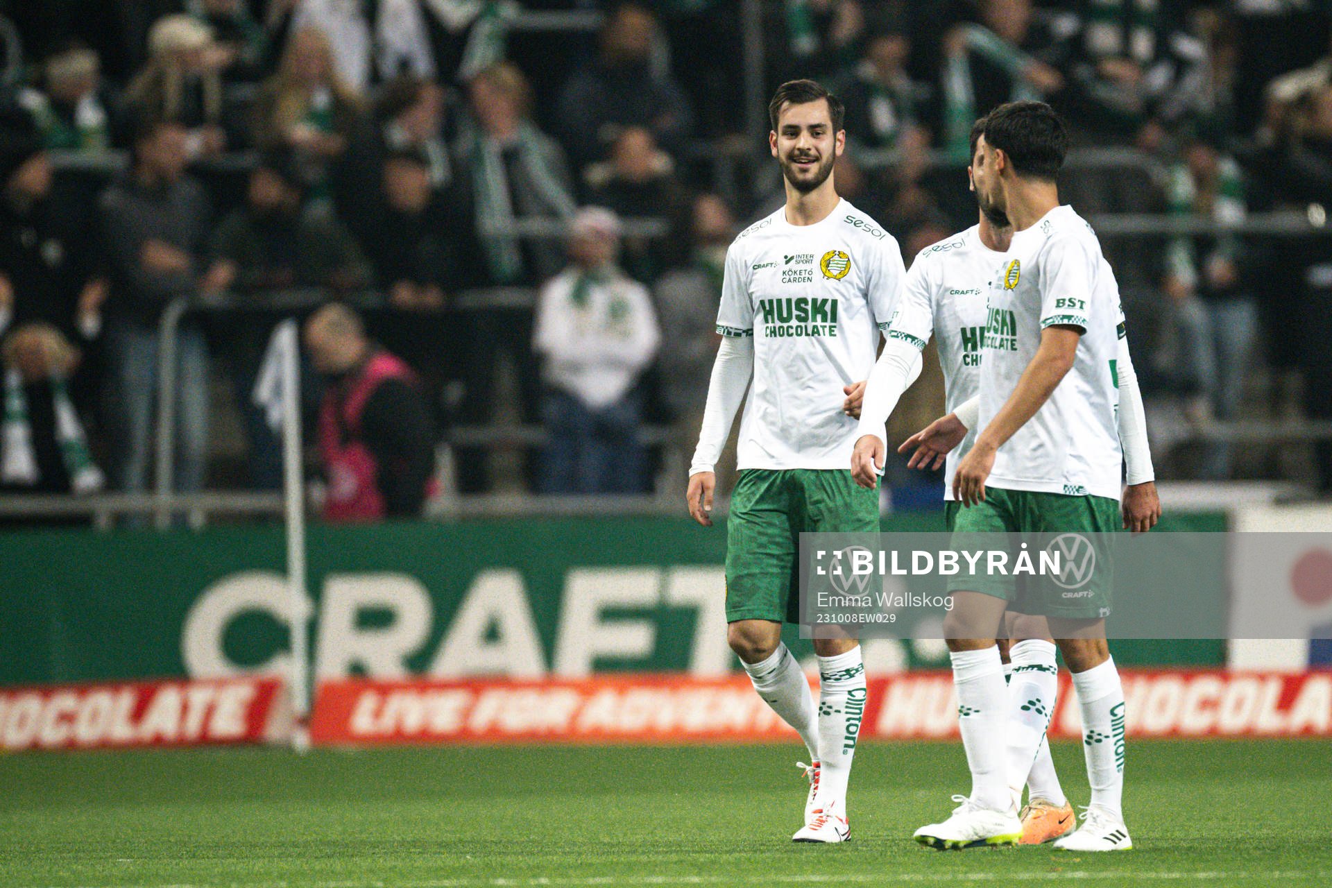 Hammarbys Adi Nalic jublar