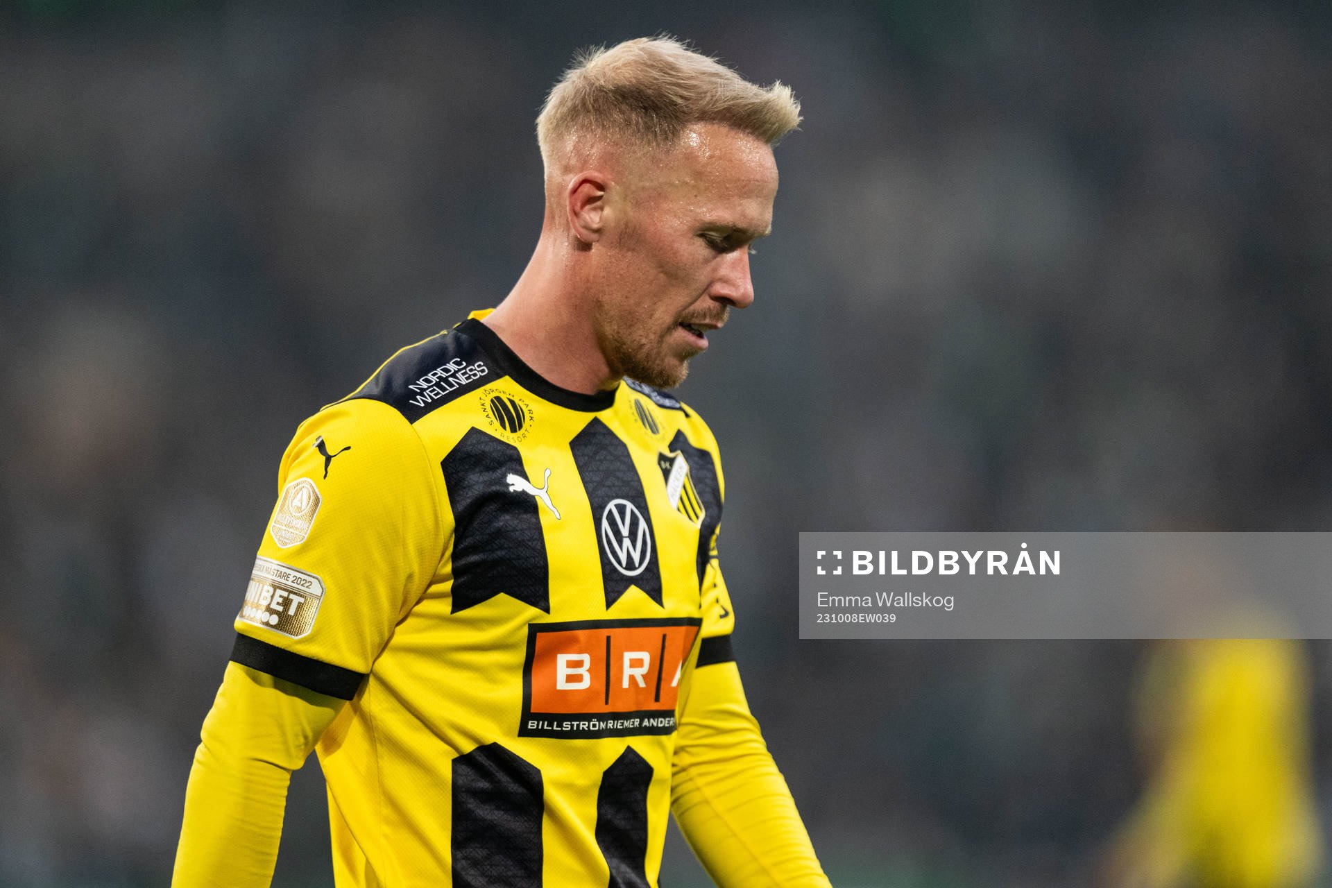 Häckens Mikkel Rygaard Jensen deppar