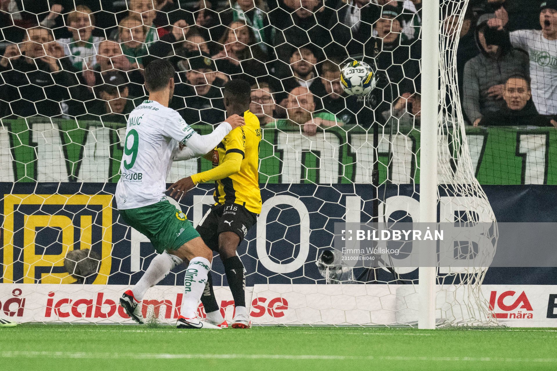 Hammarbys Adi Nalic gör 1-0
