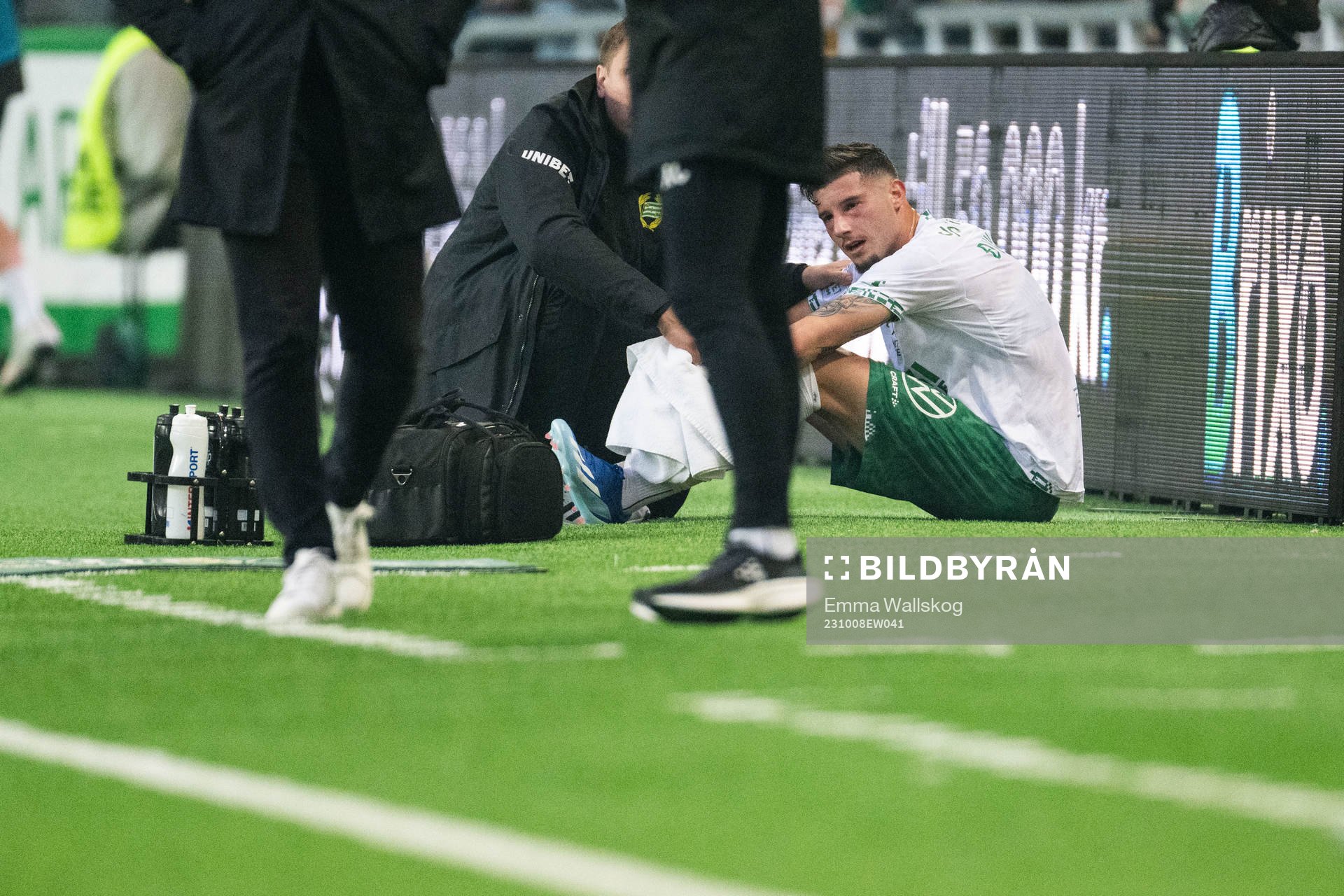 Hammarbys Viktor Djukanovic deppar