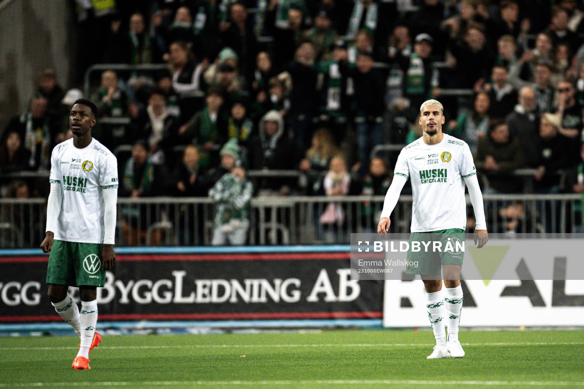 Hammarbys spelare deppar