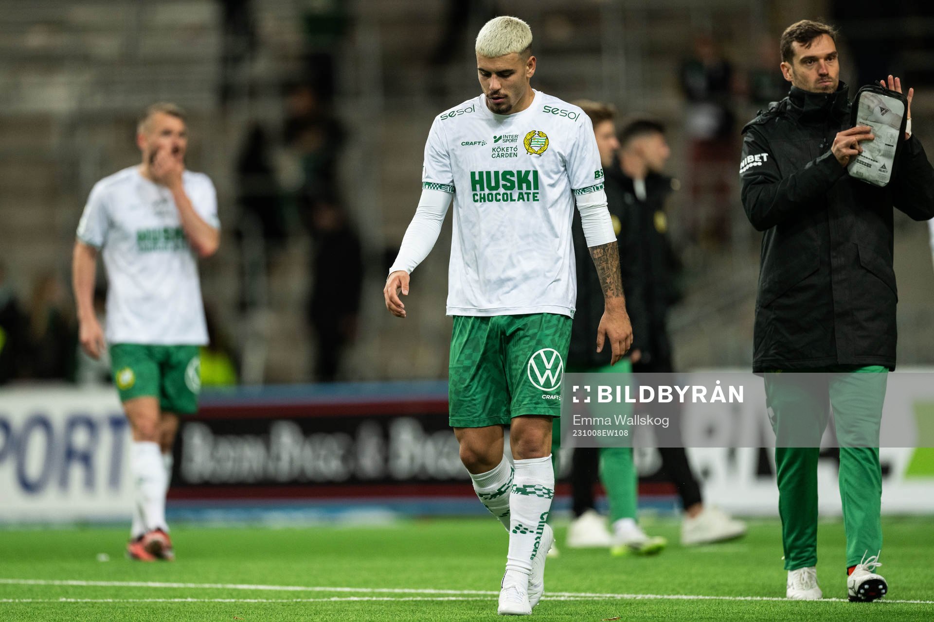 Hammarbys Edvin Kurtulus deppar