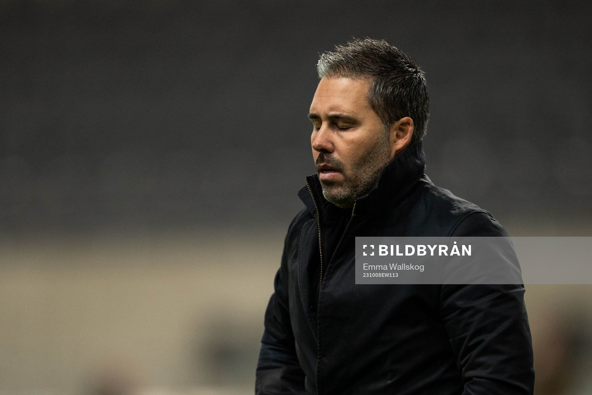 Hammarbys tränare Marti Cifuentes deppar