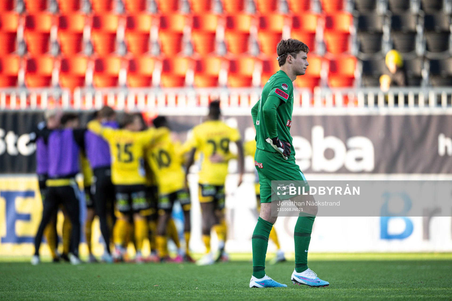 Brommapojkarnas André Calisir deppar