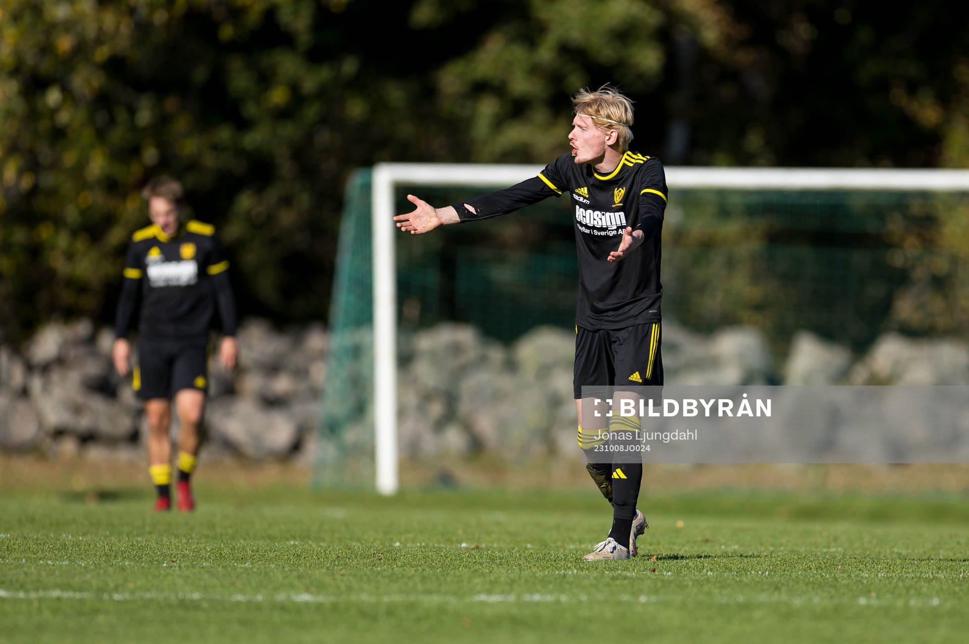 Växjö Norras Bastian Gustafsson deppar