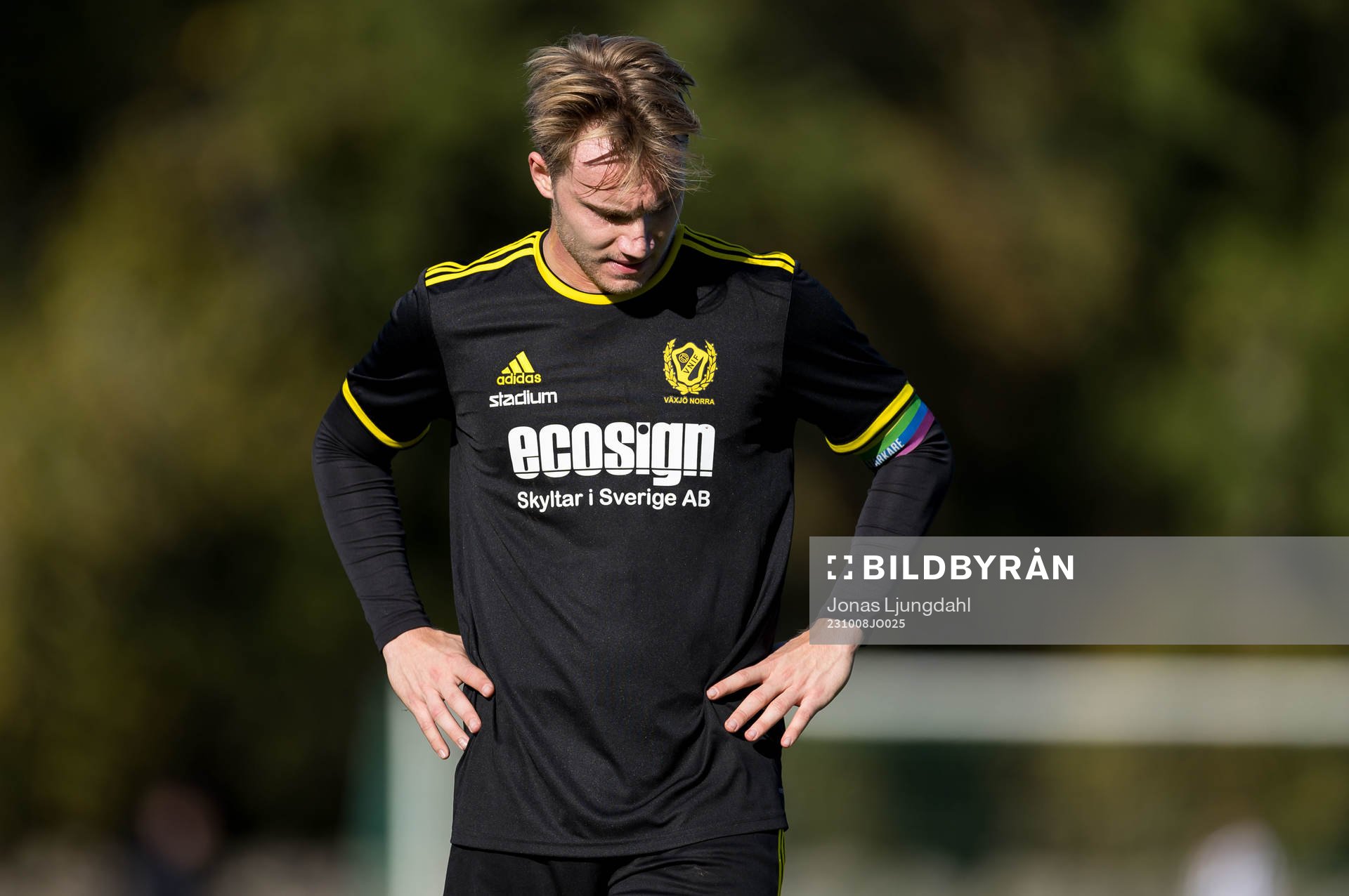 Växjö Norras Pontus Svensson deppar