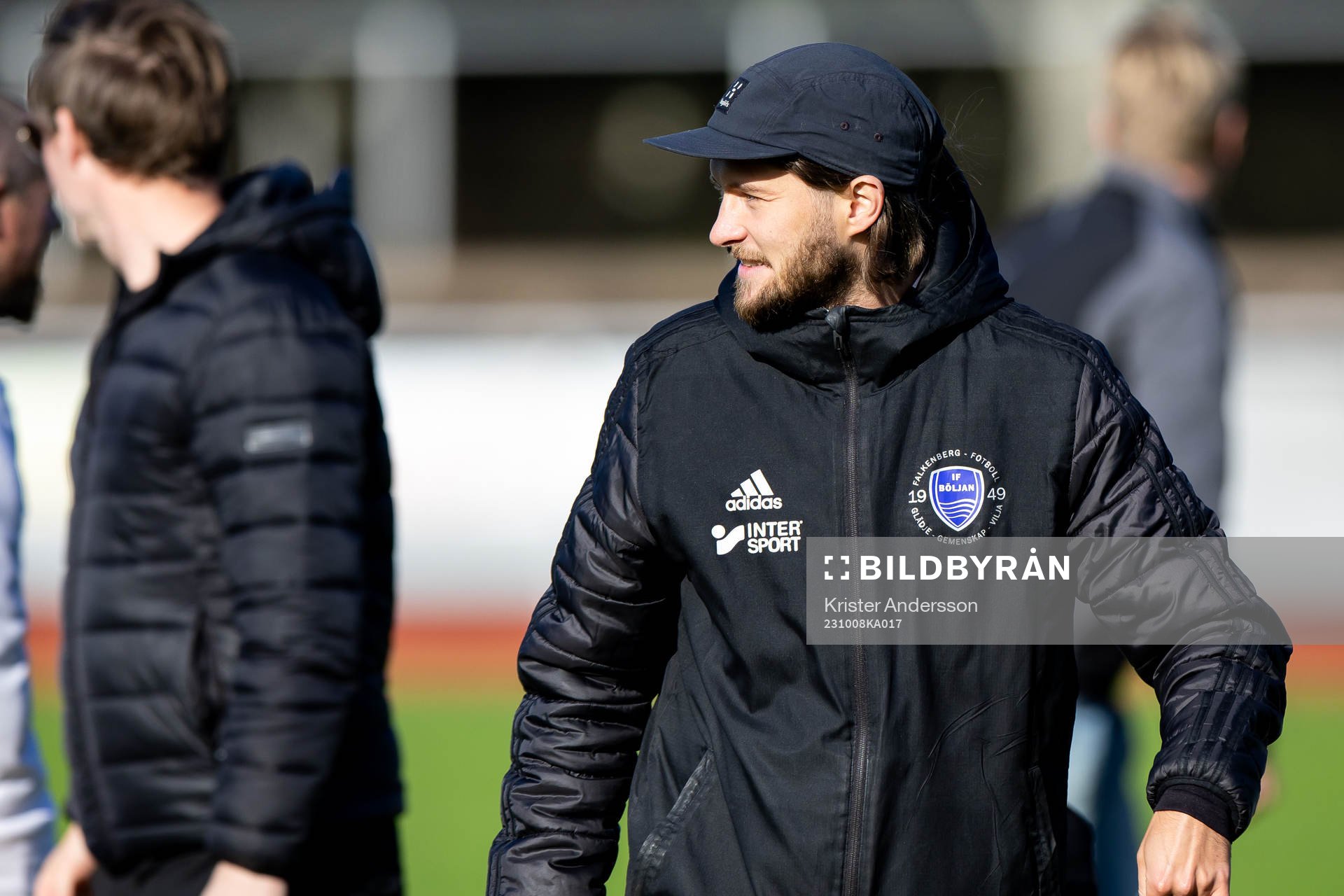 Böljan Falkenbergs tränare Joel Nilsson