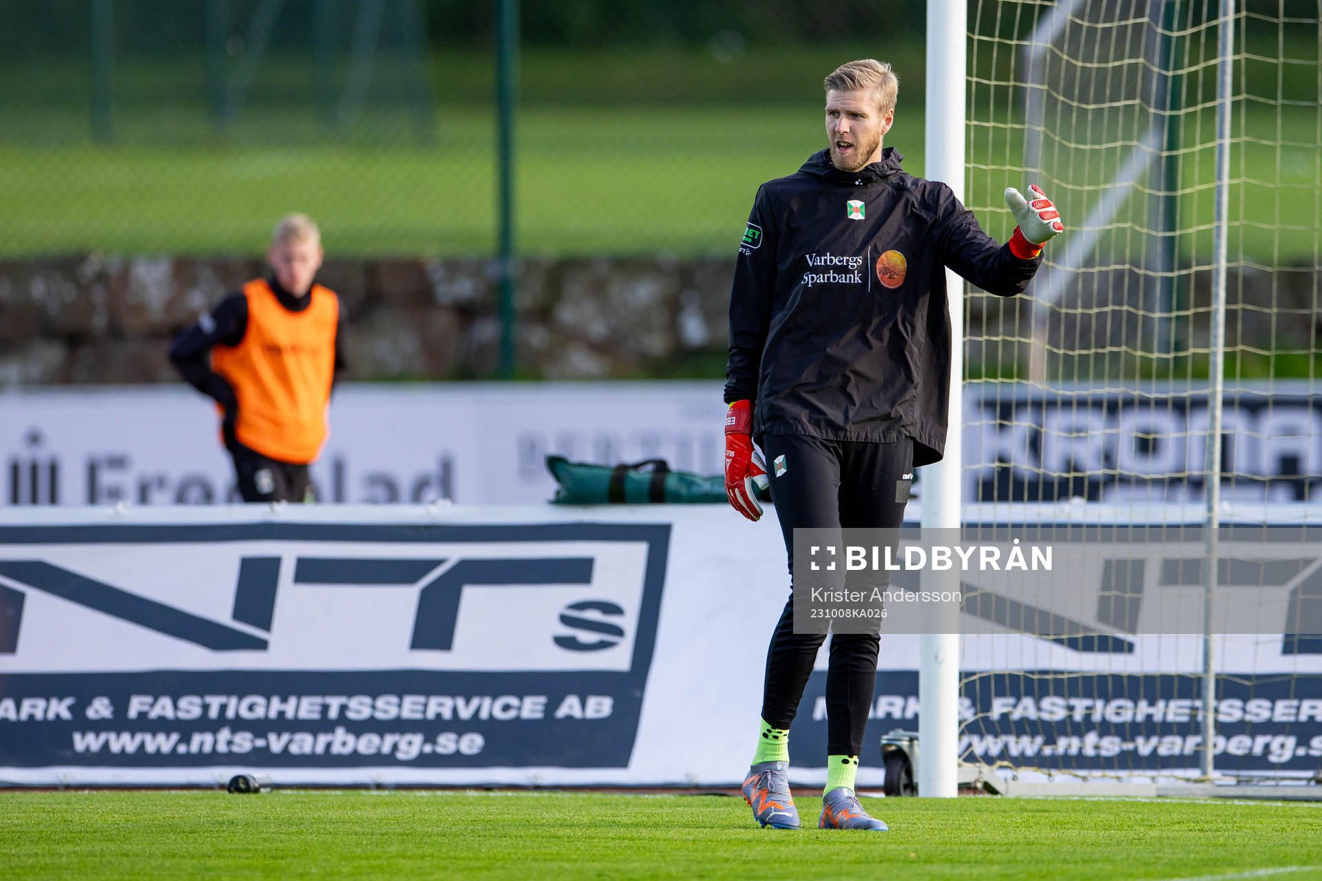 Varbergs målvakt Fredrik Andersson