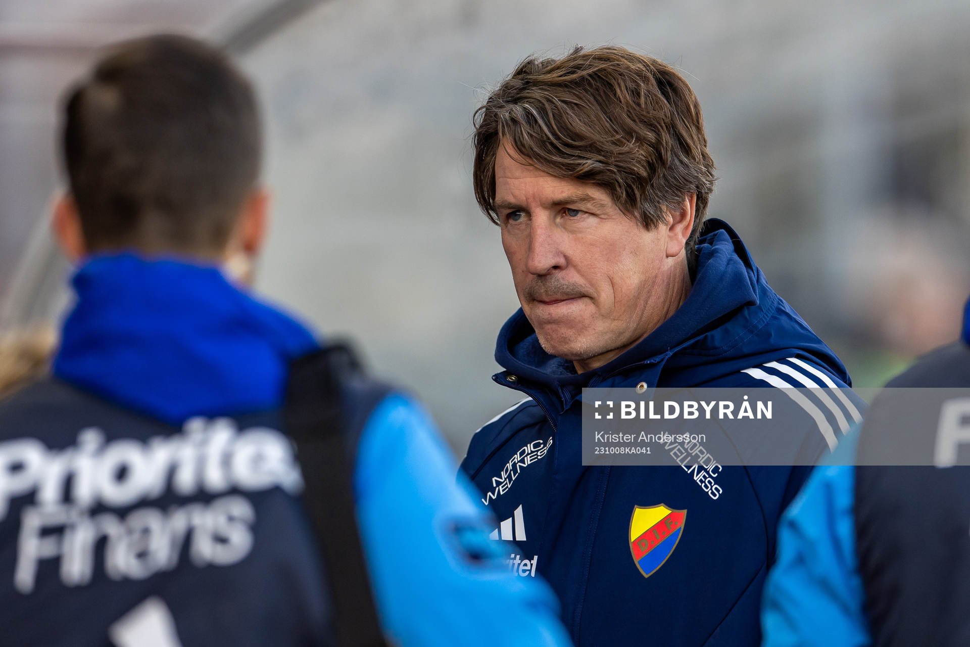 Djurgårdens tränare Thomas Lagerlöf