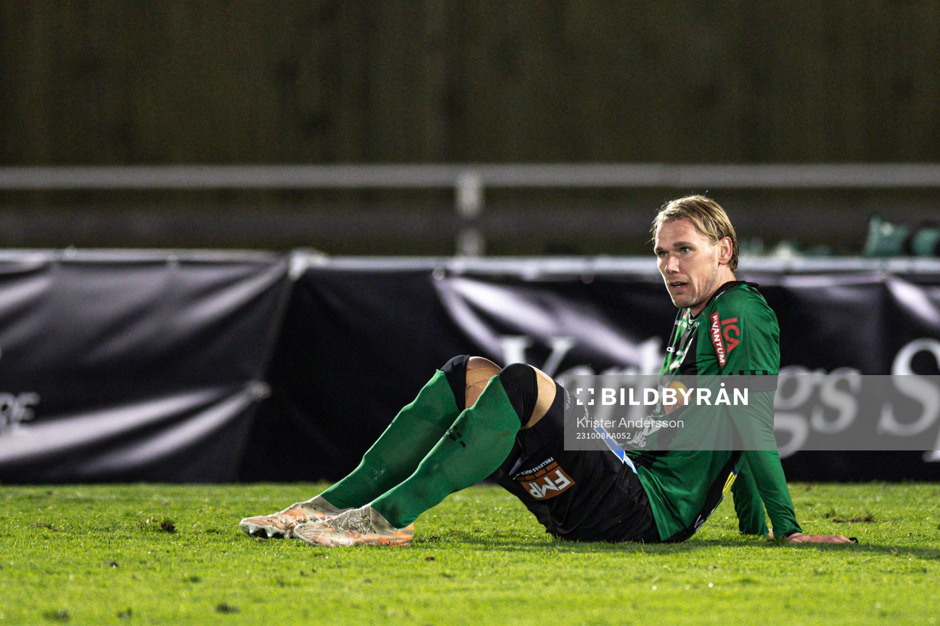 Varbergs Hampus Zackrisson deppar