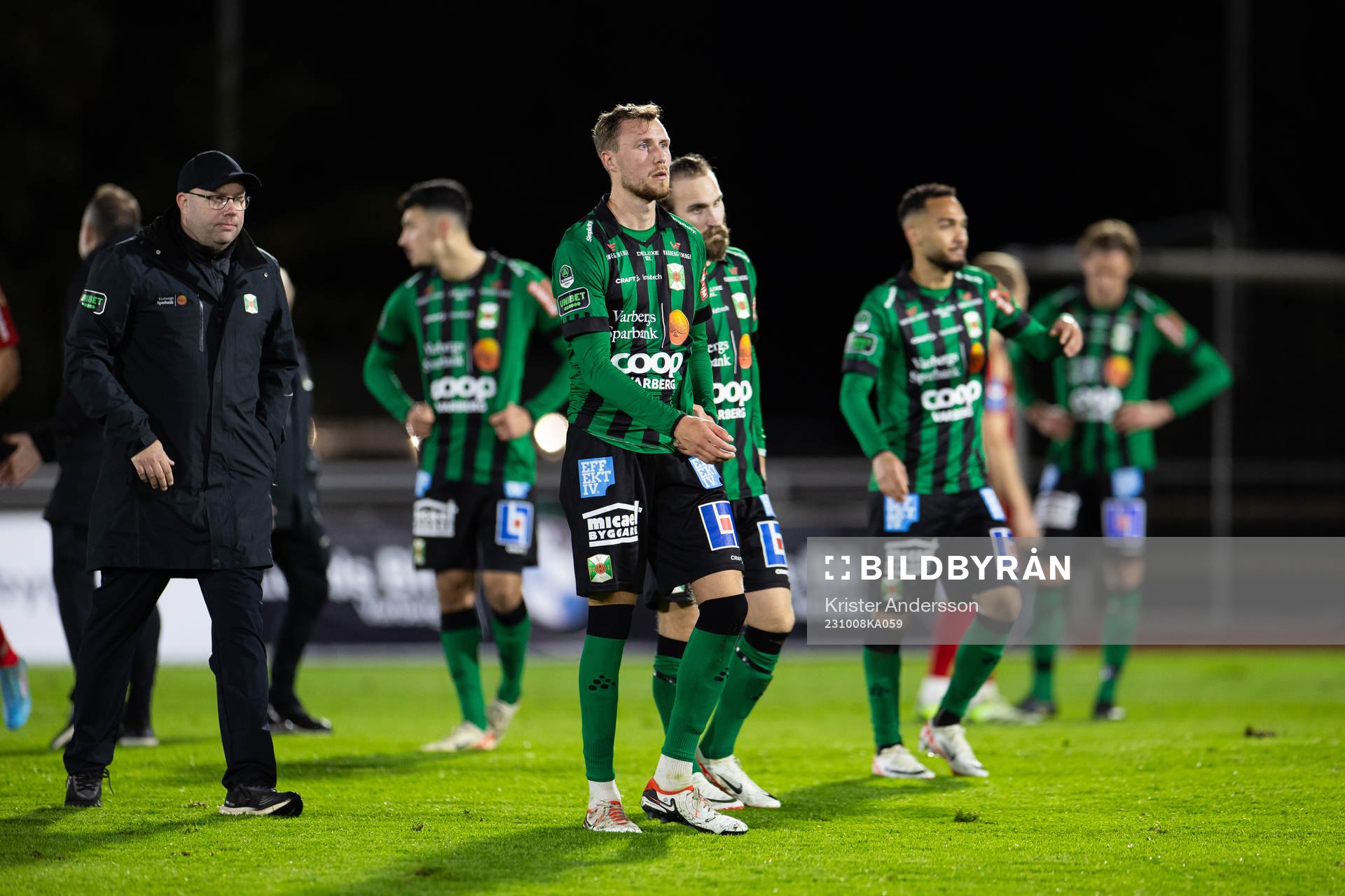 Varbergs spelare deppar