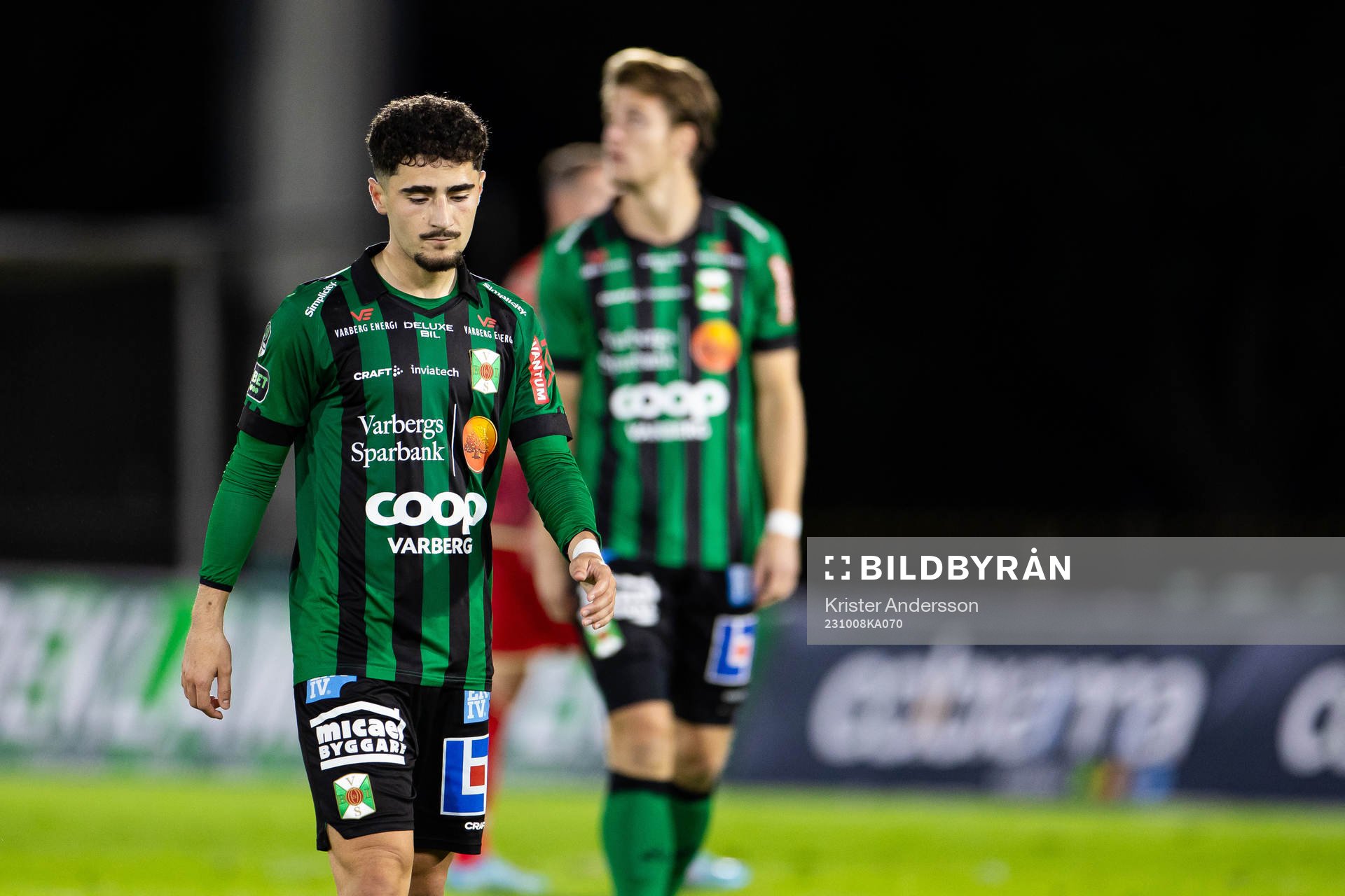 Varbergs Ismet Lushaku deppar