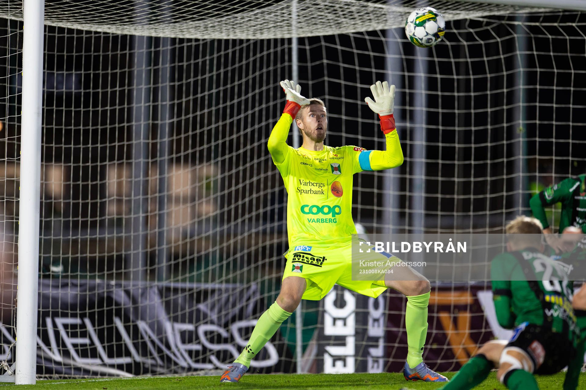 Varbergs målvakt Fredrik Andersson