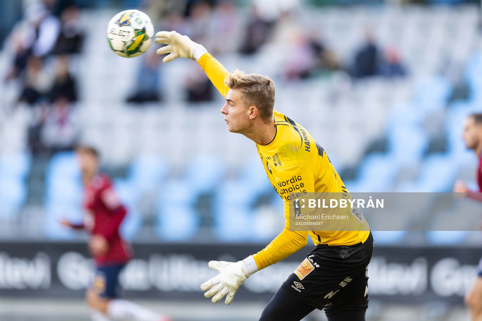 Örgrytes målvakt Mathias Nilsson