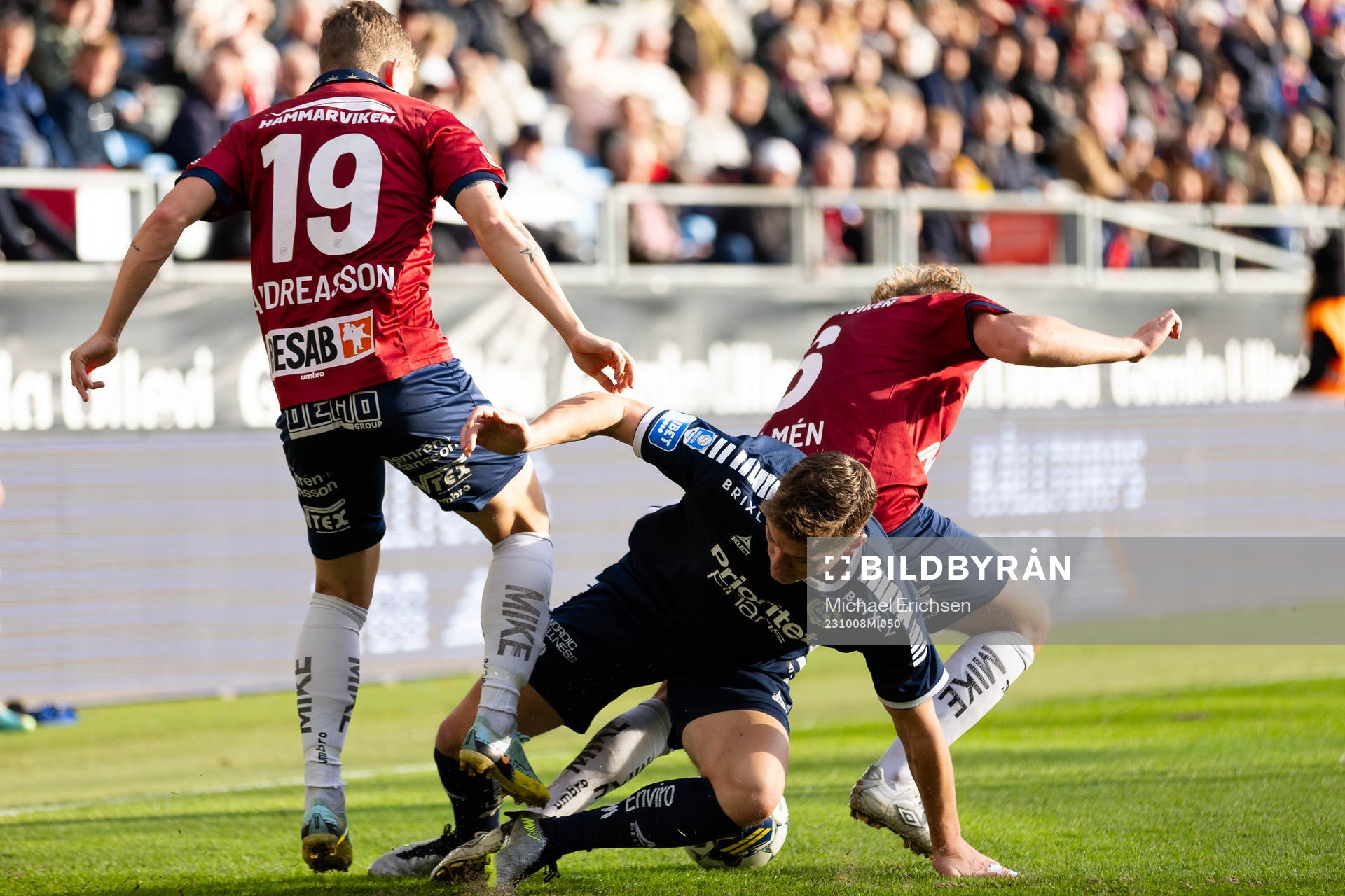 Örgrytes Anton Andreasson och Kevin Holmén mot  Utsiktens